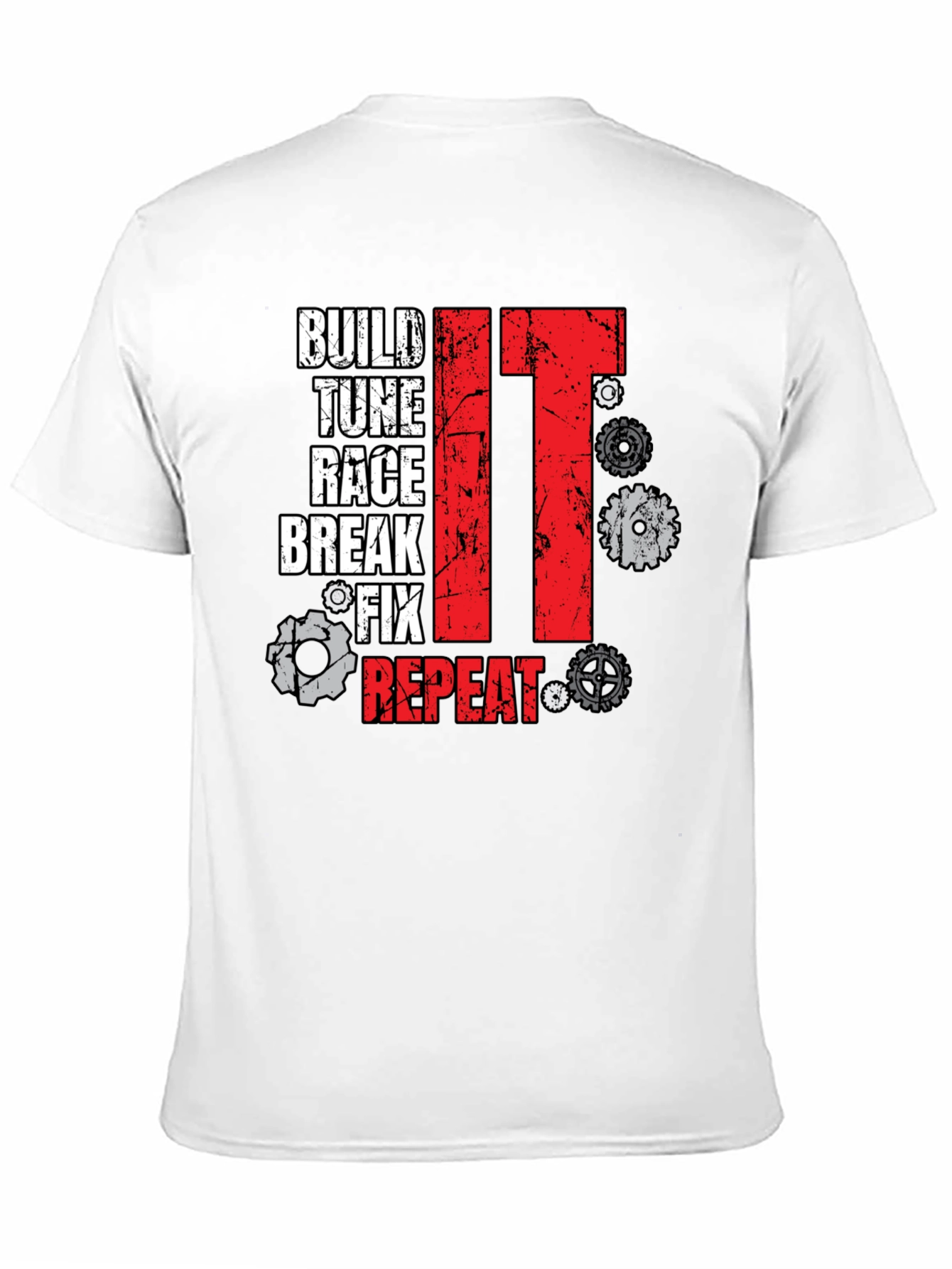 Build Tune Race Repeat T-Shirt