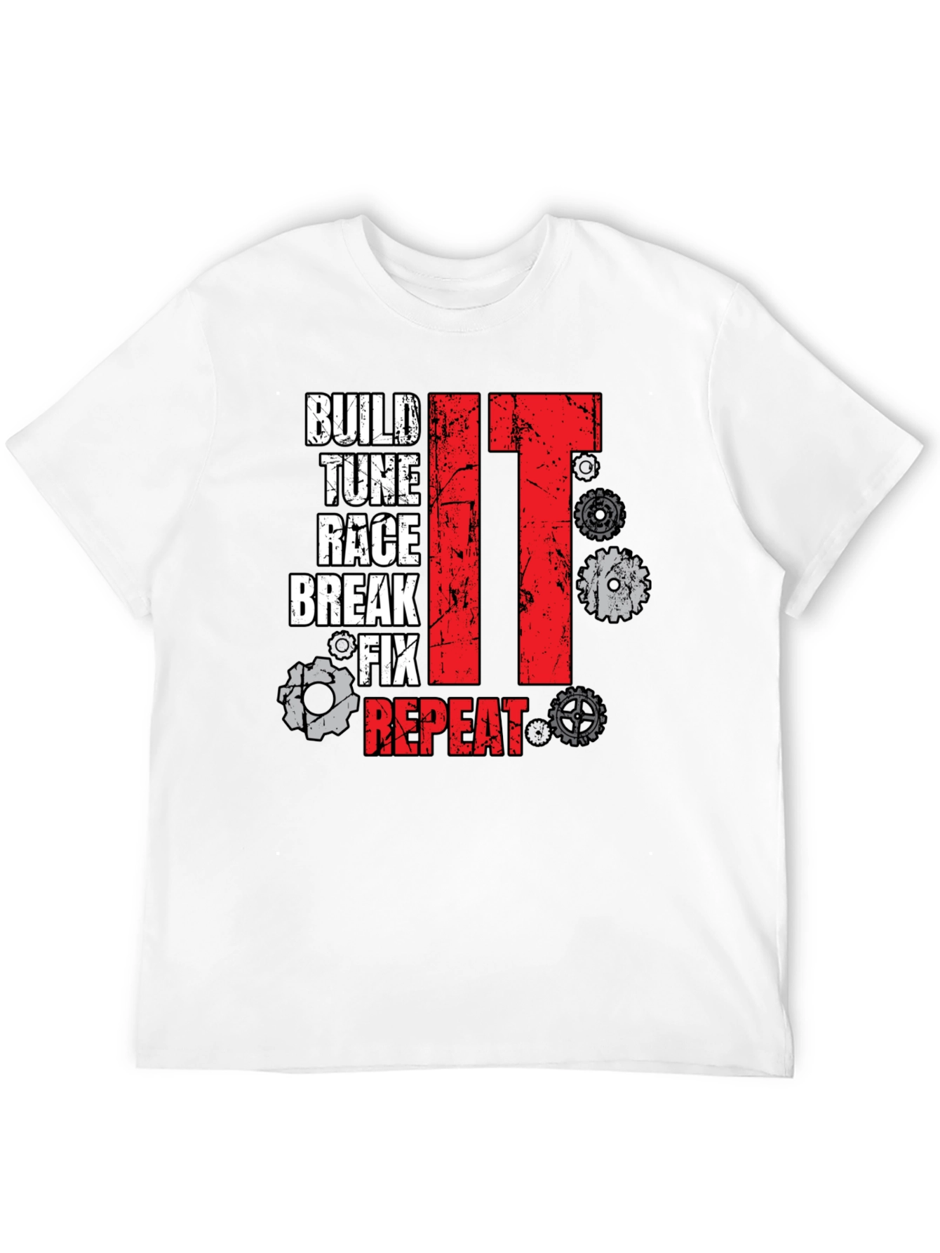 Build Tune Race Repeat T-Shirt