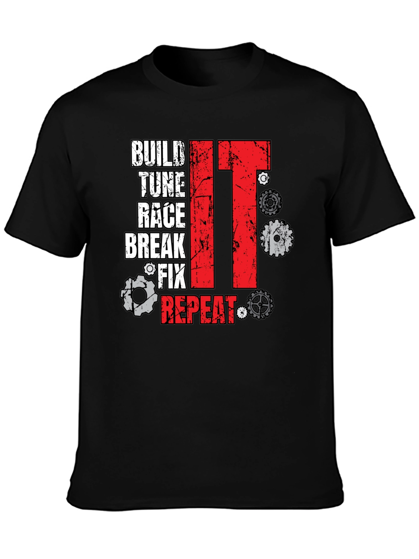 Build Tune Race Repeat T-Shirt