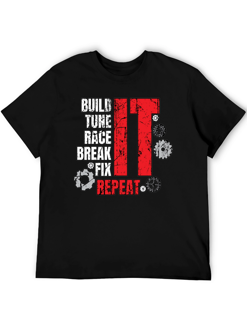 Build Tune Race Repeat T-Shirt
