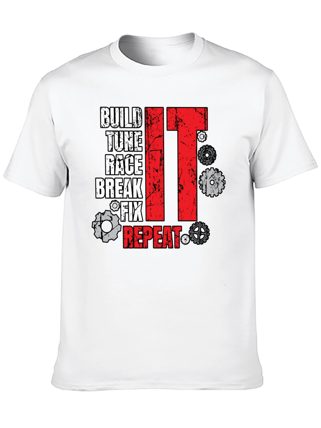 Build Tune Race Repeat T-Shirt