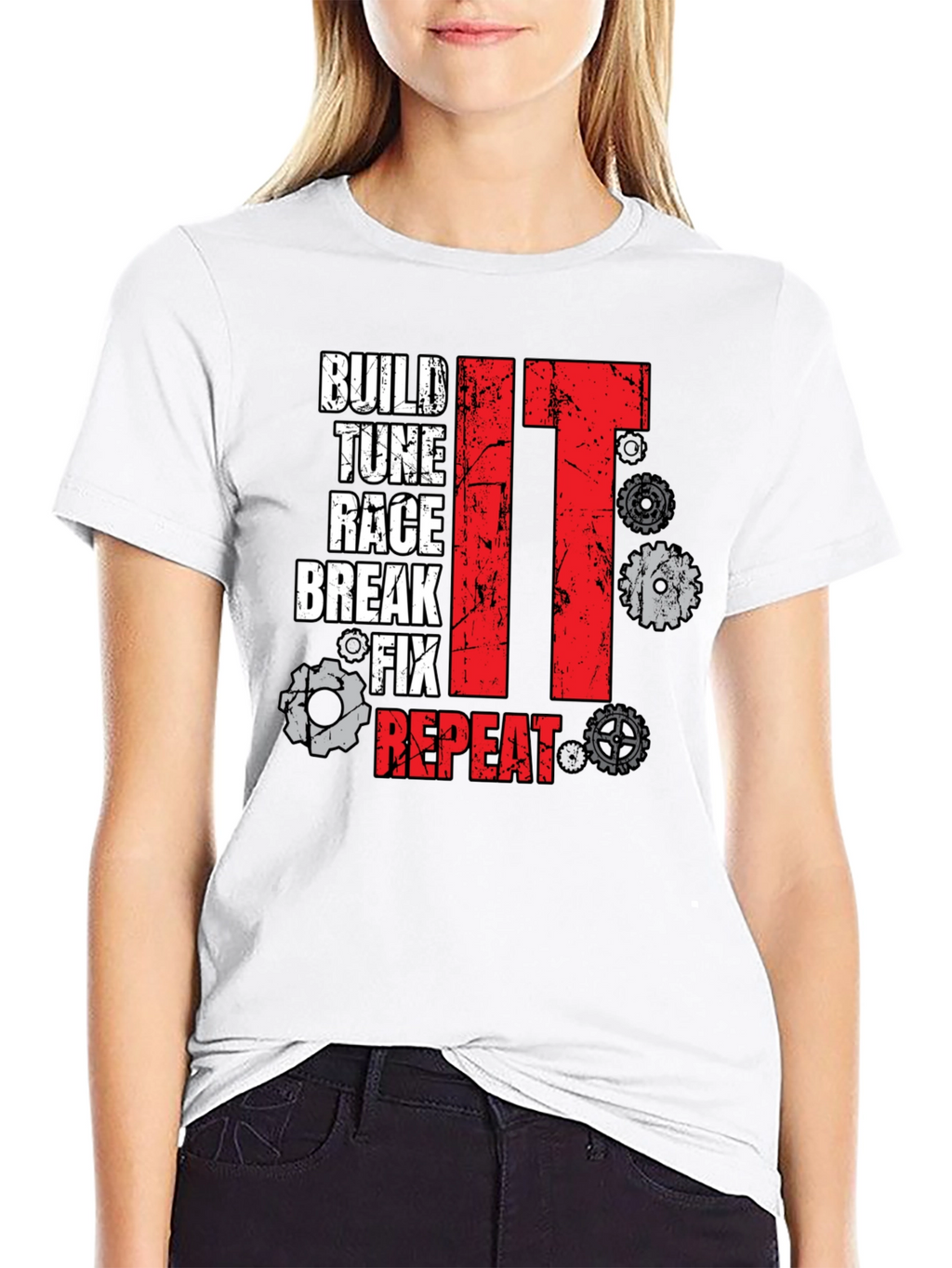 Build Tune Race Repeat T-Shirt