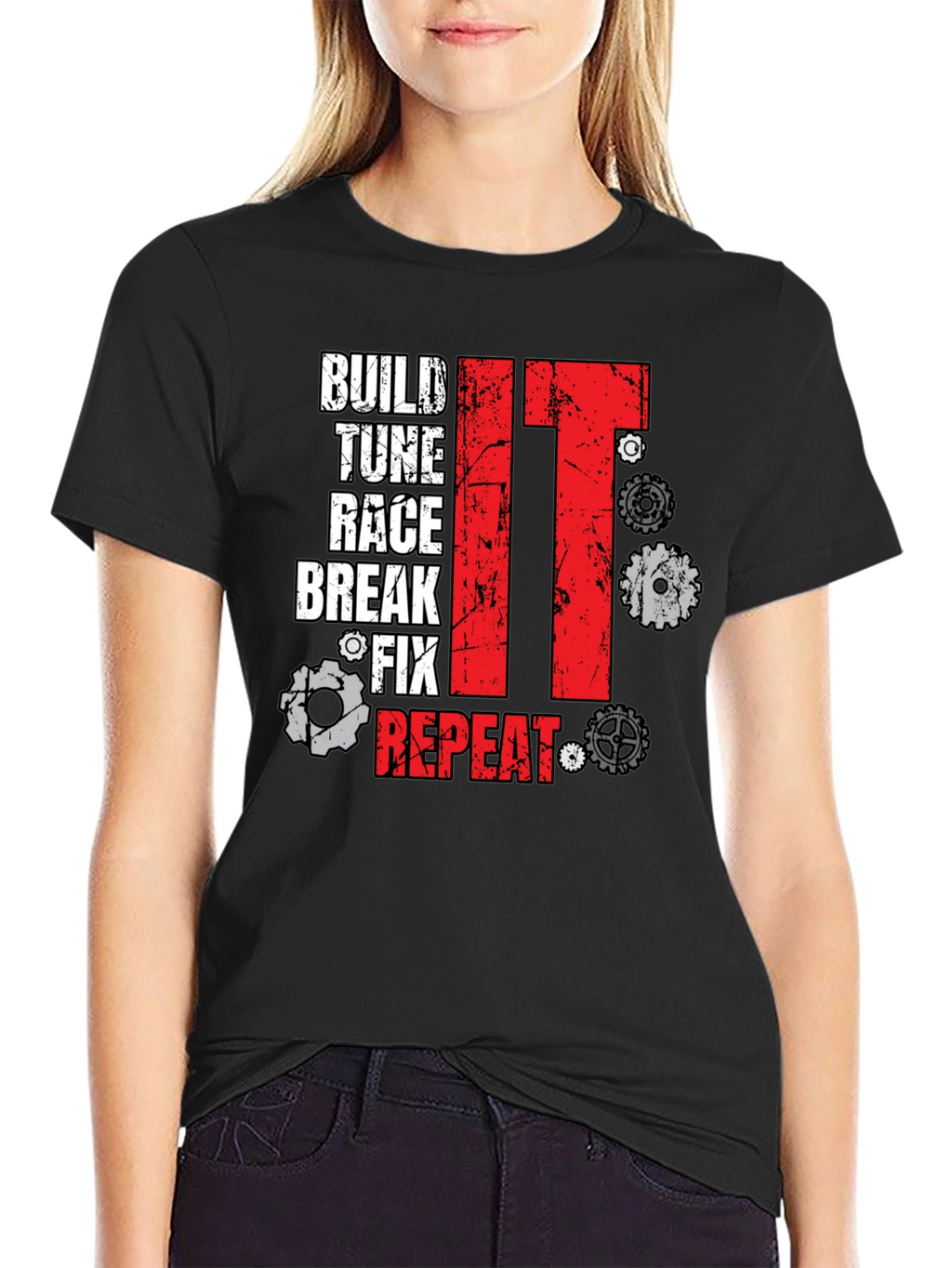 Build Tune Race Repeat T-Shirt