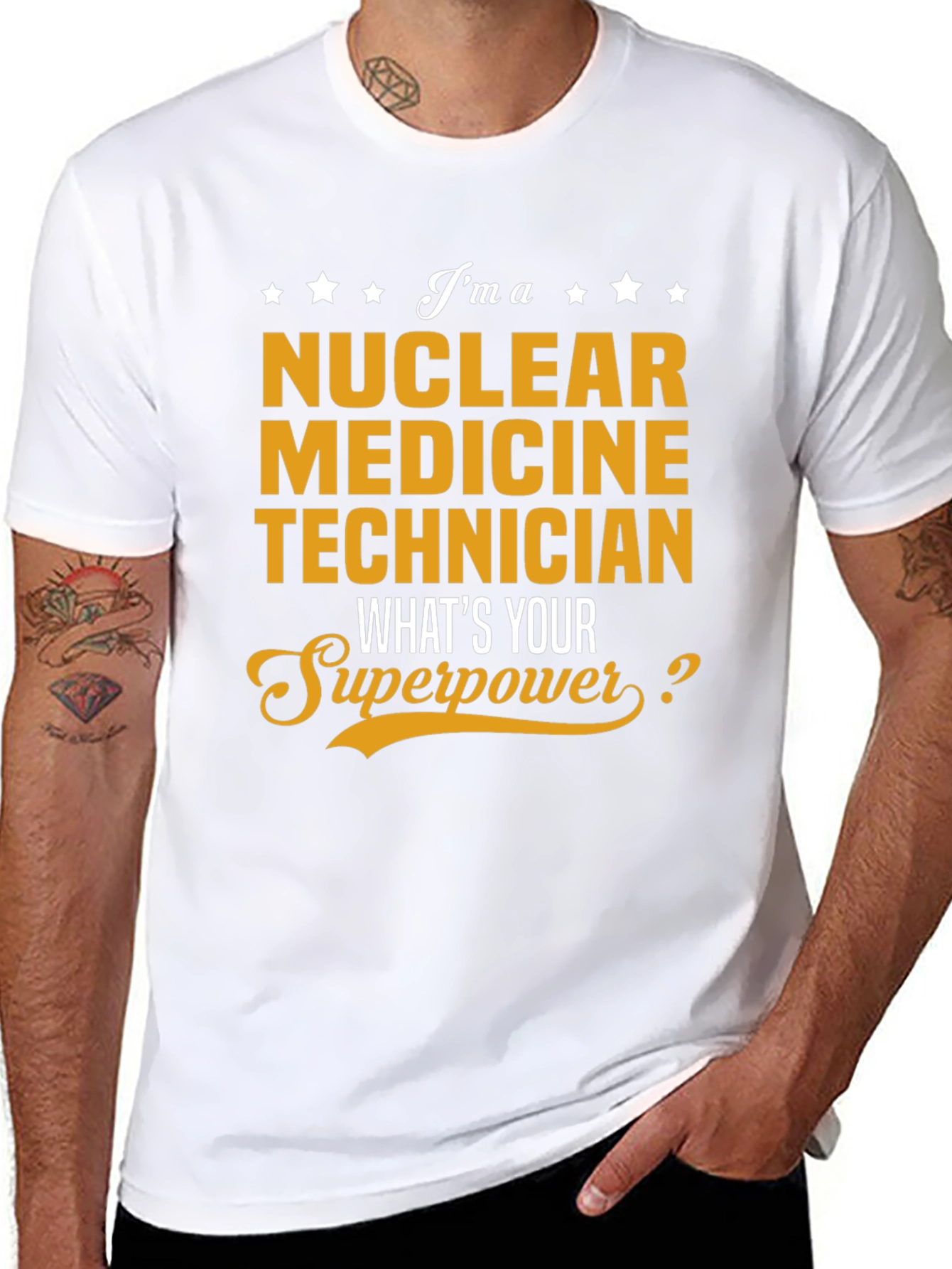 Nuclear Medicine Technician Superpower T-Shirt