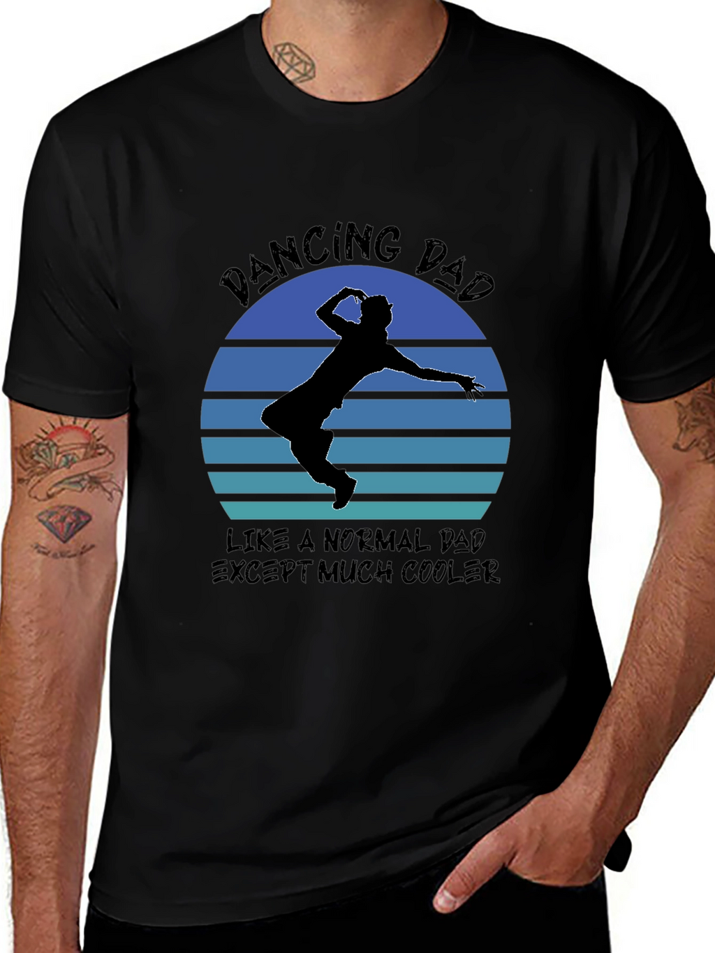 Dancing Dad T-Shirt - Cool Fathers Day Gift