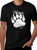 Mama Bear T-Shirt - Cute Bear Paw Design
