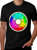 Circle of Fifths Music Theory Black T-Shirt