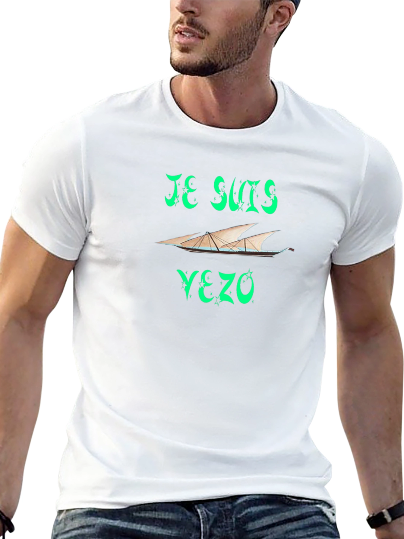 Je Suis Yezo Black T-Shirt - Unique Design