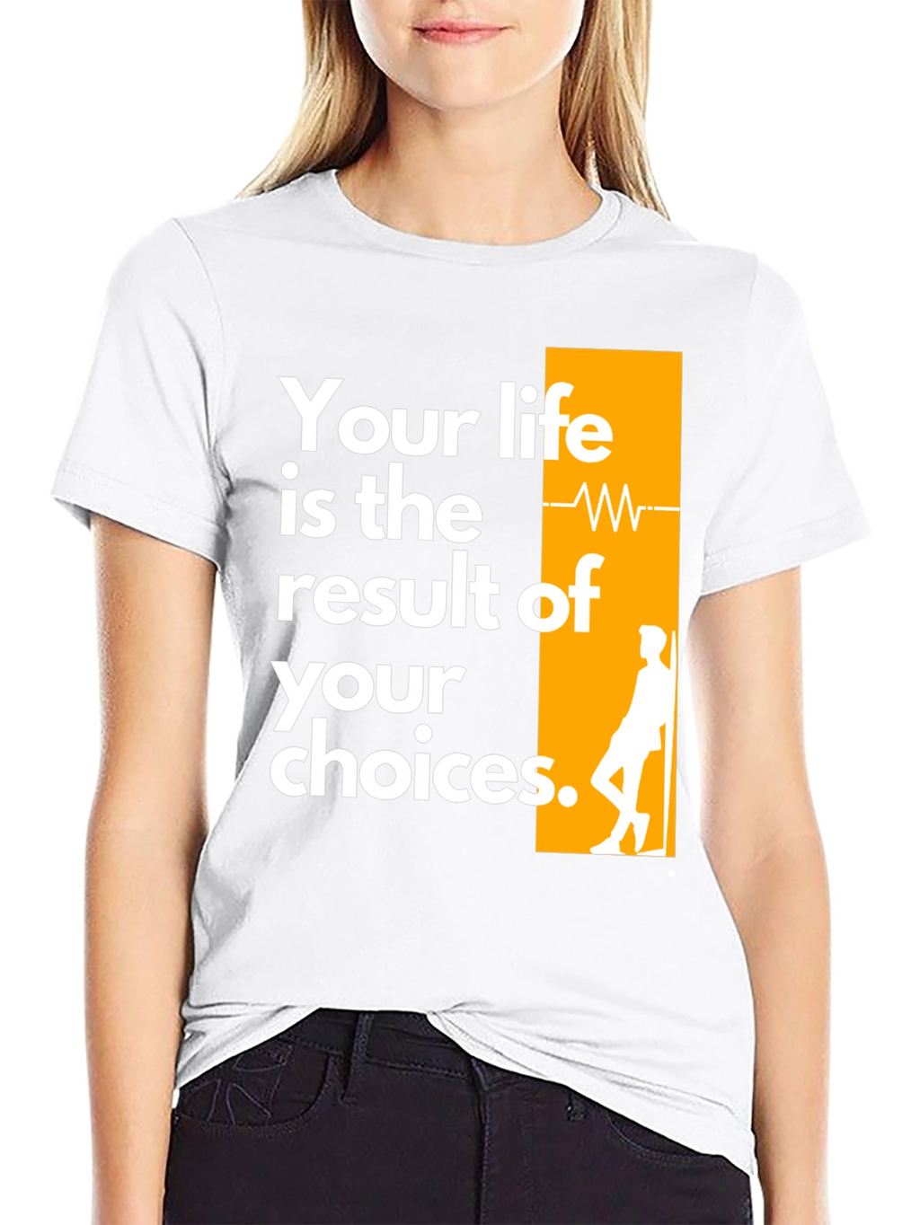 Inspirational Graphic Tee - Your Life Your Choices T-Shirt