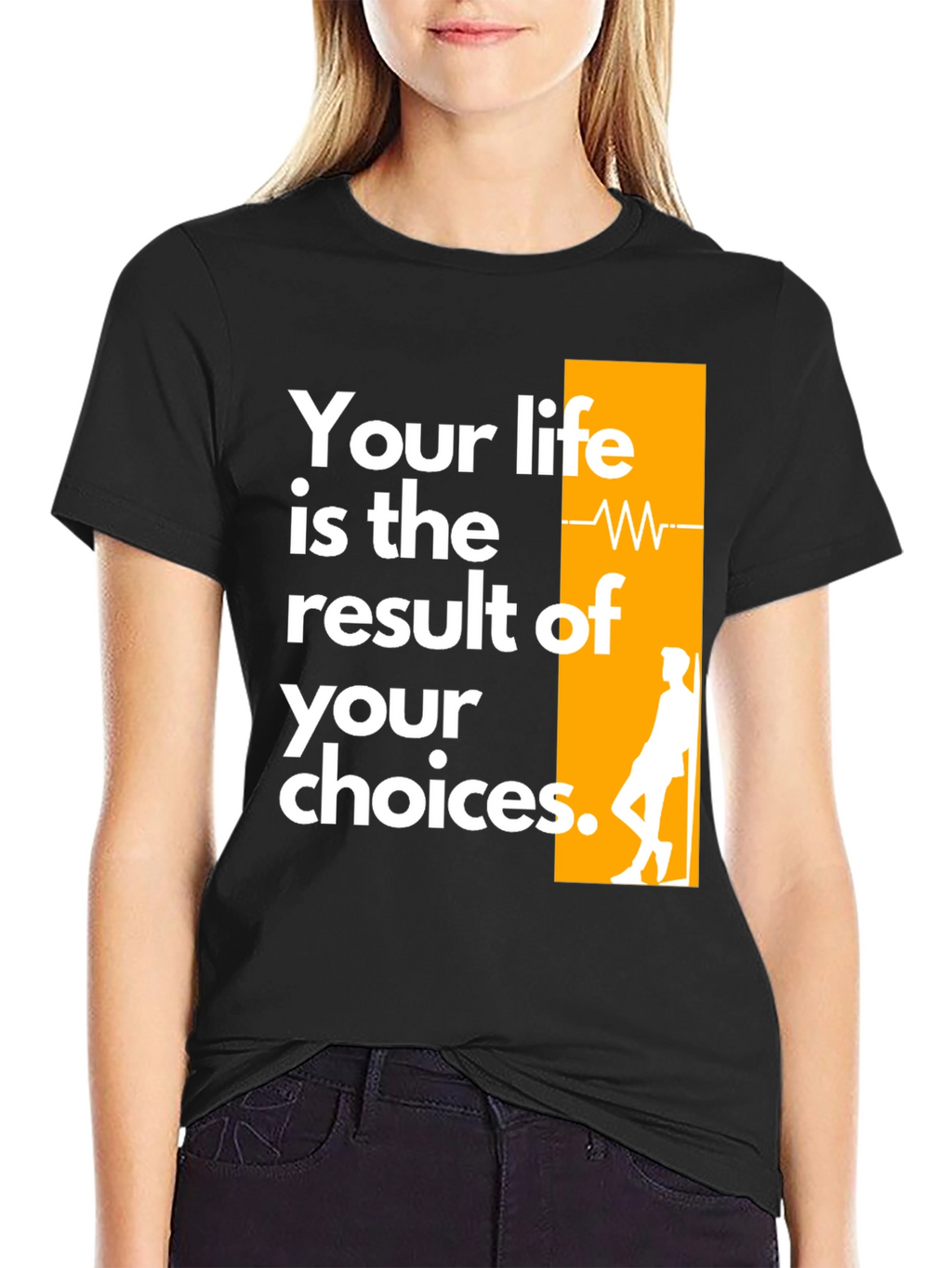 Inspirational Graphic Tee - Your Life Your Choices T-Shirt