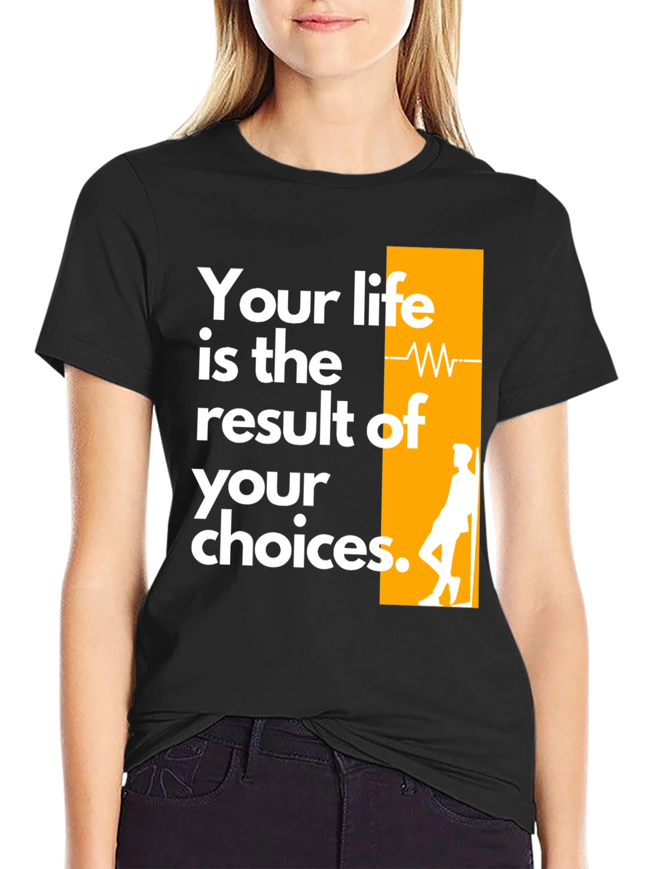 Inspirational Graphic Tee - Your Life Your Choices T-Shirt