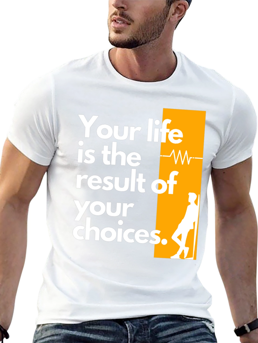 Inspirational Graphic Tee - Your Life Your Choices T-Shirt