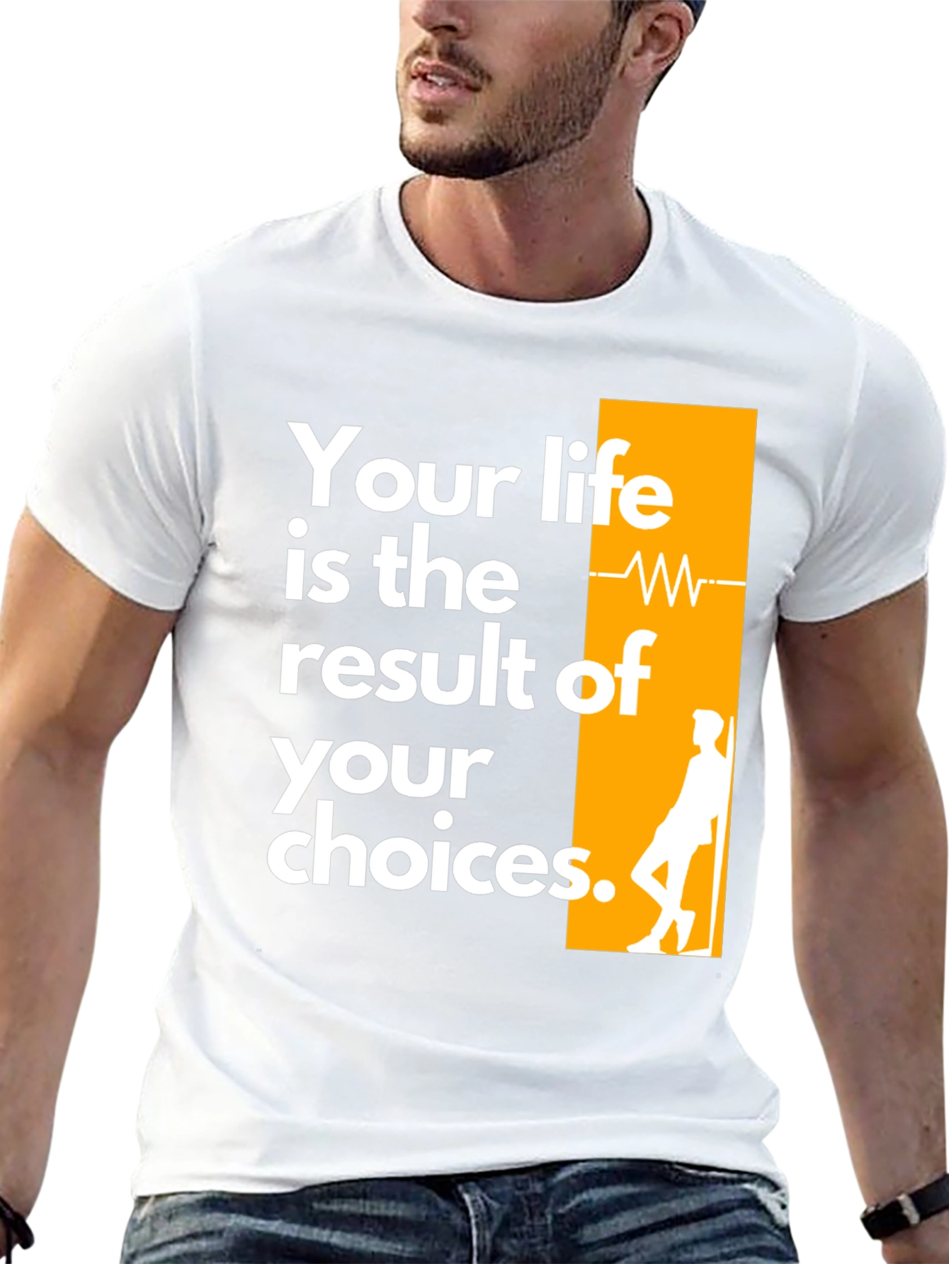 Inspirational Graphic Tee - Your Life Your Choices T-Shirt