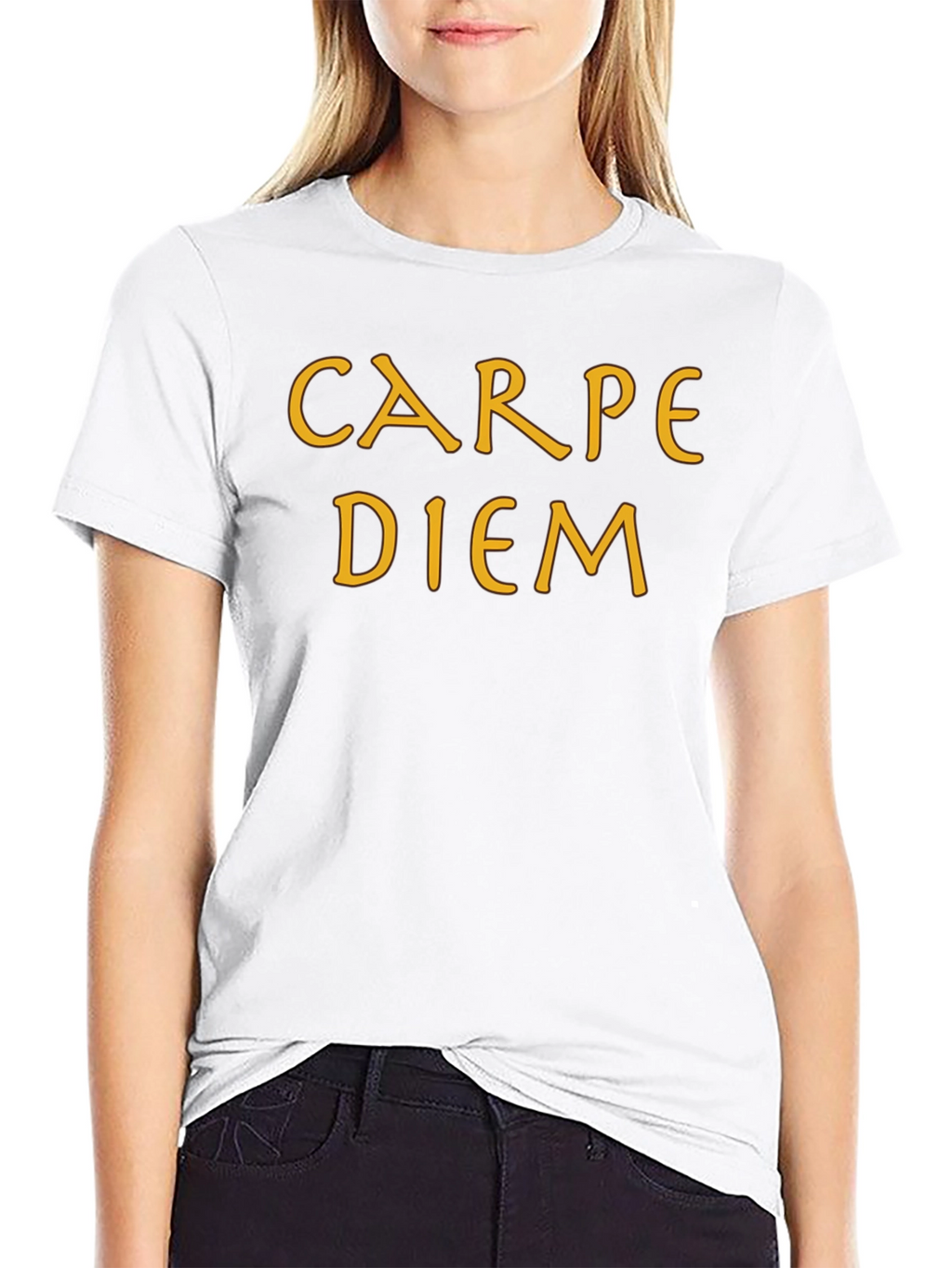 Carpe Diem Black T-Shirt - Seize the Day!
