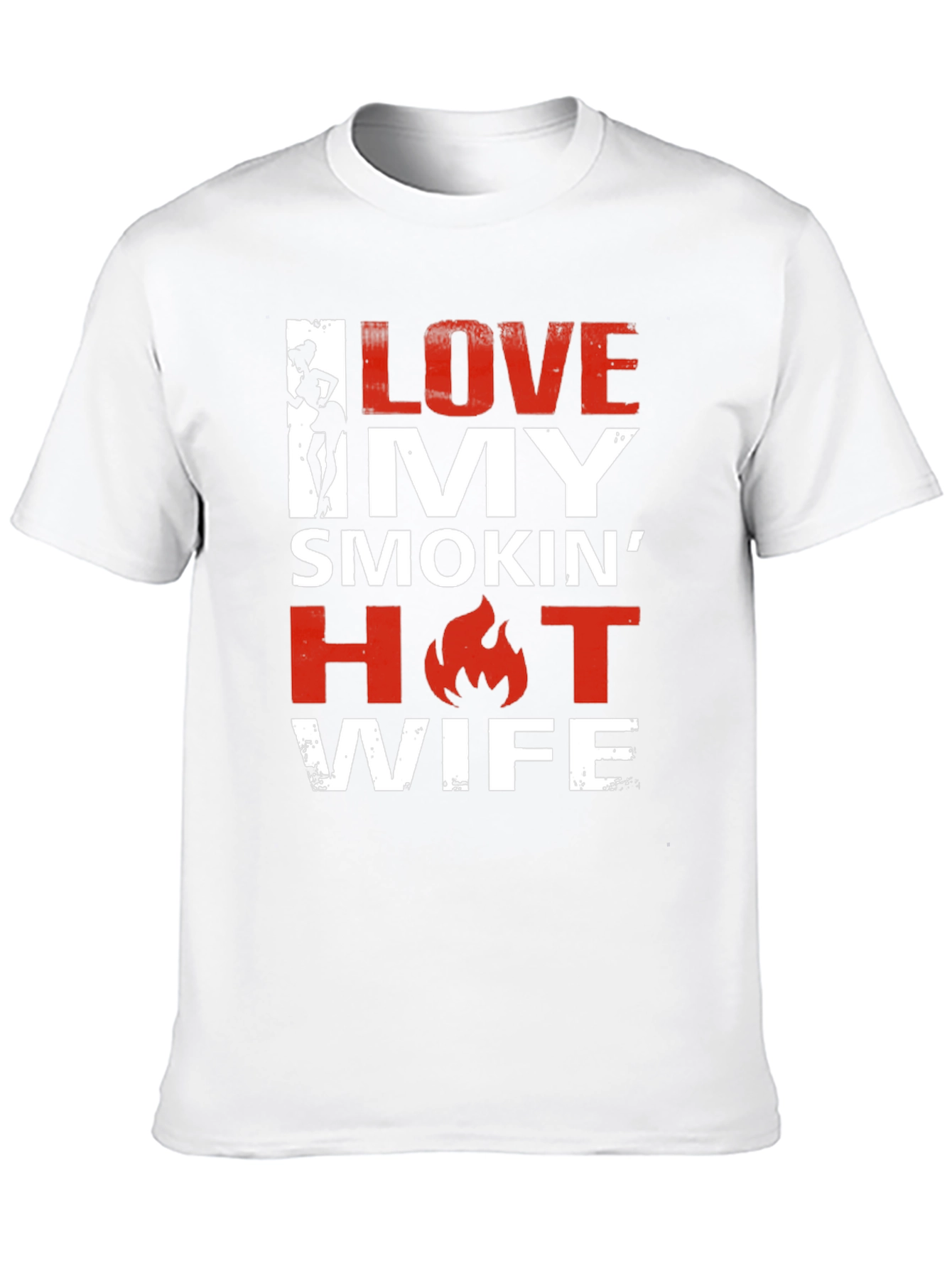 I Love My Smokin Hot Wife Graphic Tee