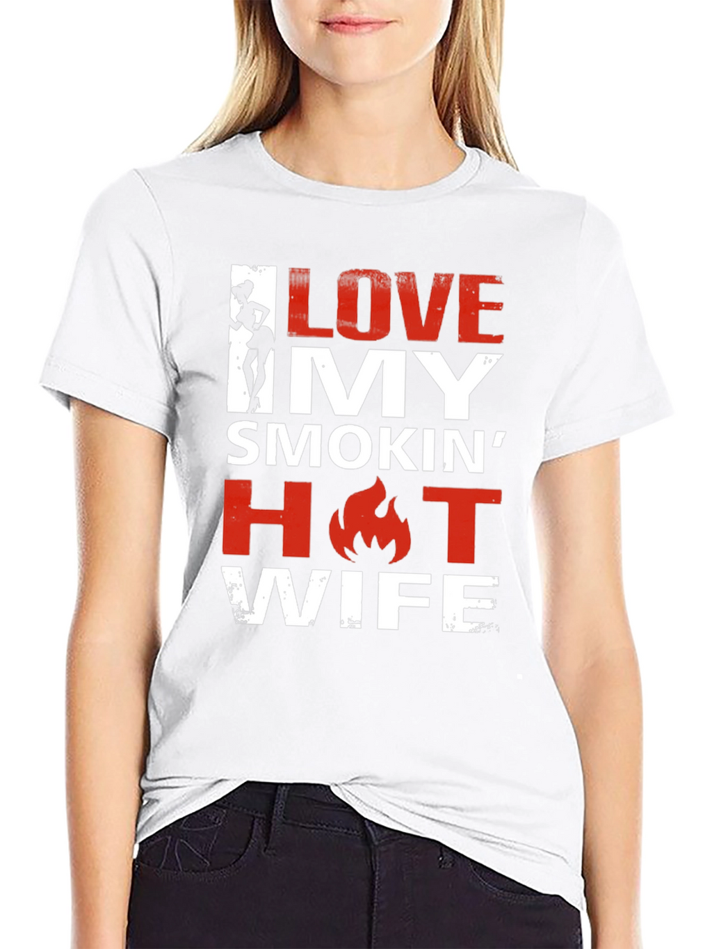 I Love My Smokin Hot Wife Graphic Tee