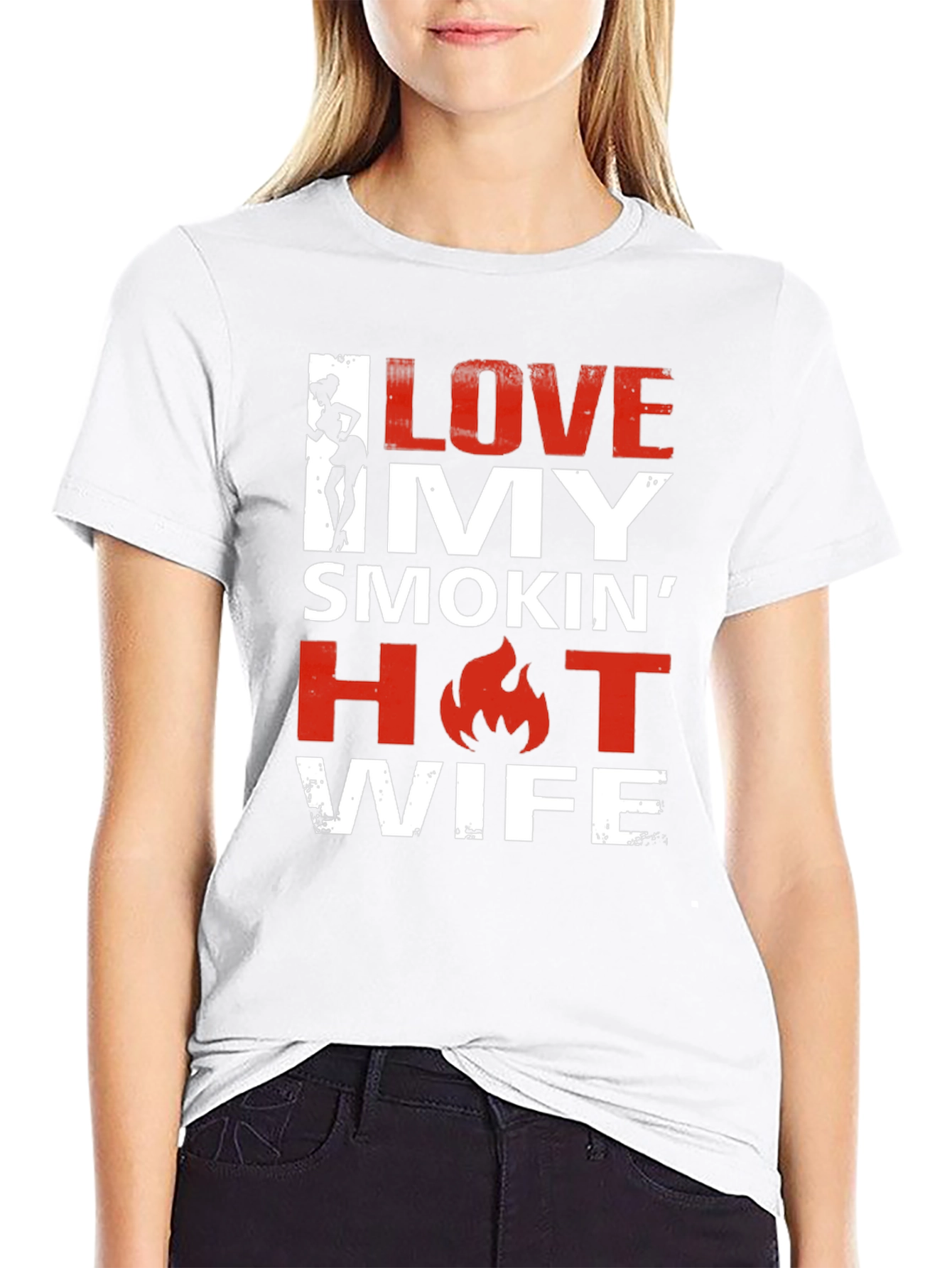 I Love My Smokin Hot Wife Graphic Tee