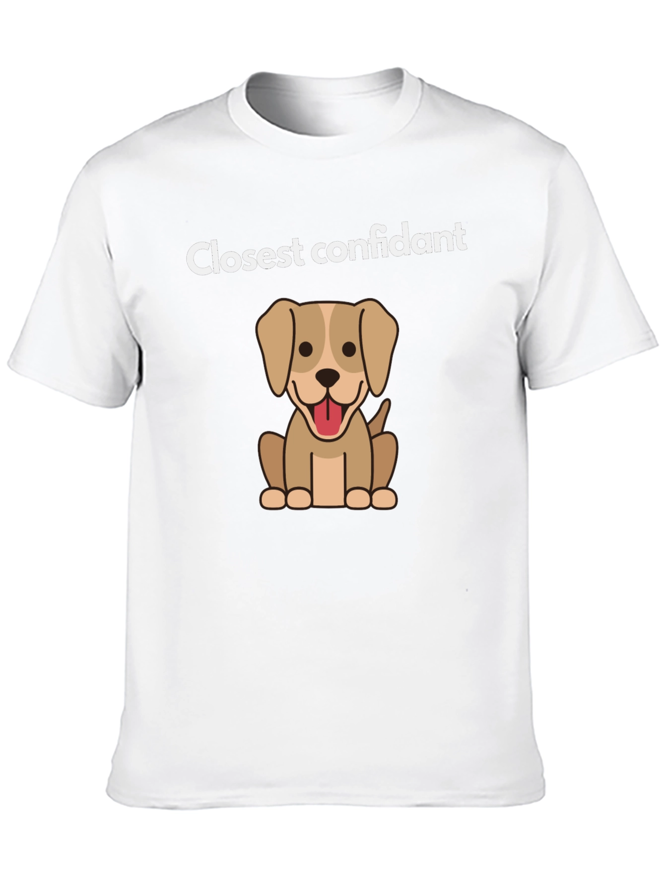 Closest Confidant Dog Graphic Tee