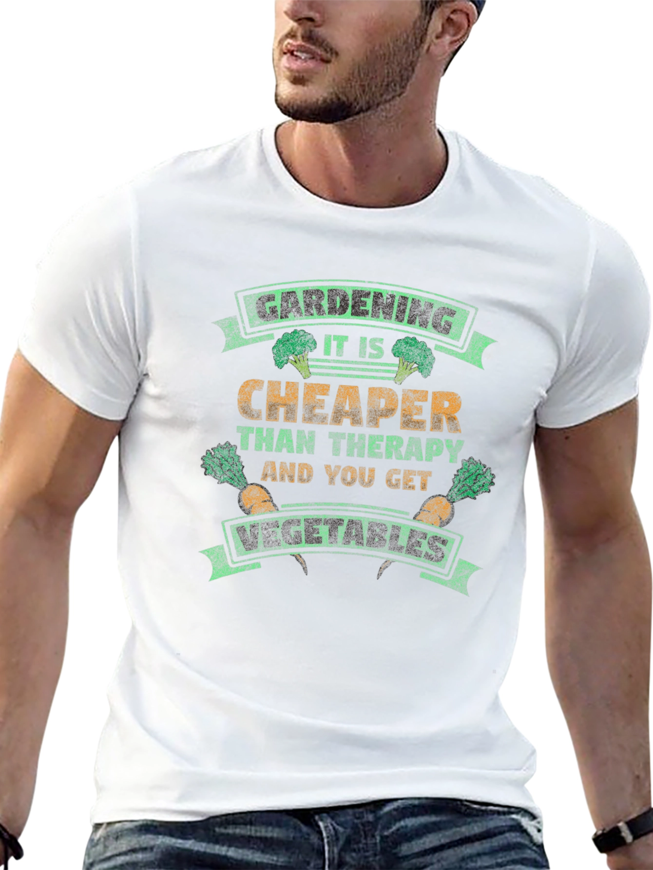 Gardening Cheaper Than Therapy T-Shirt