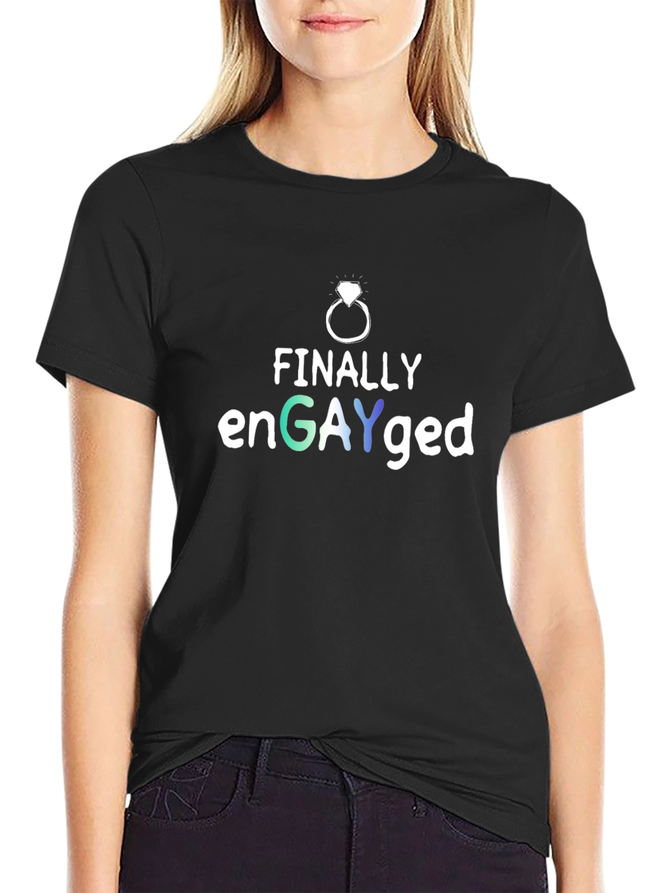 Finally enGAYged T-Shirt