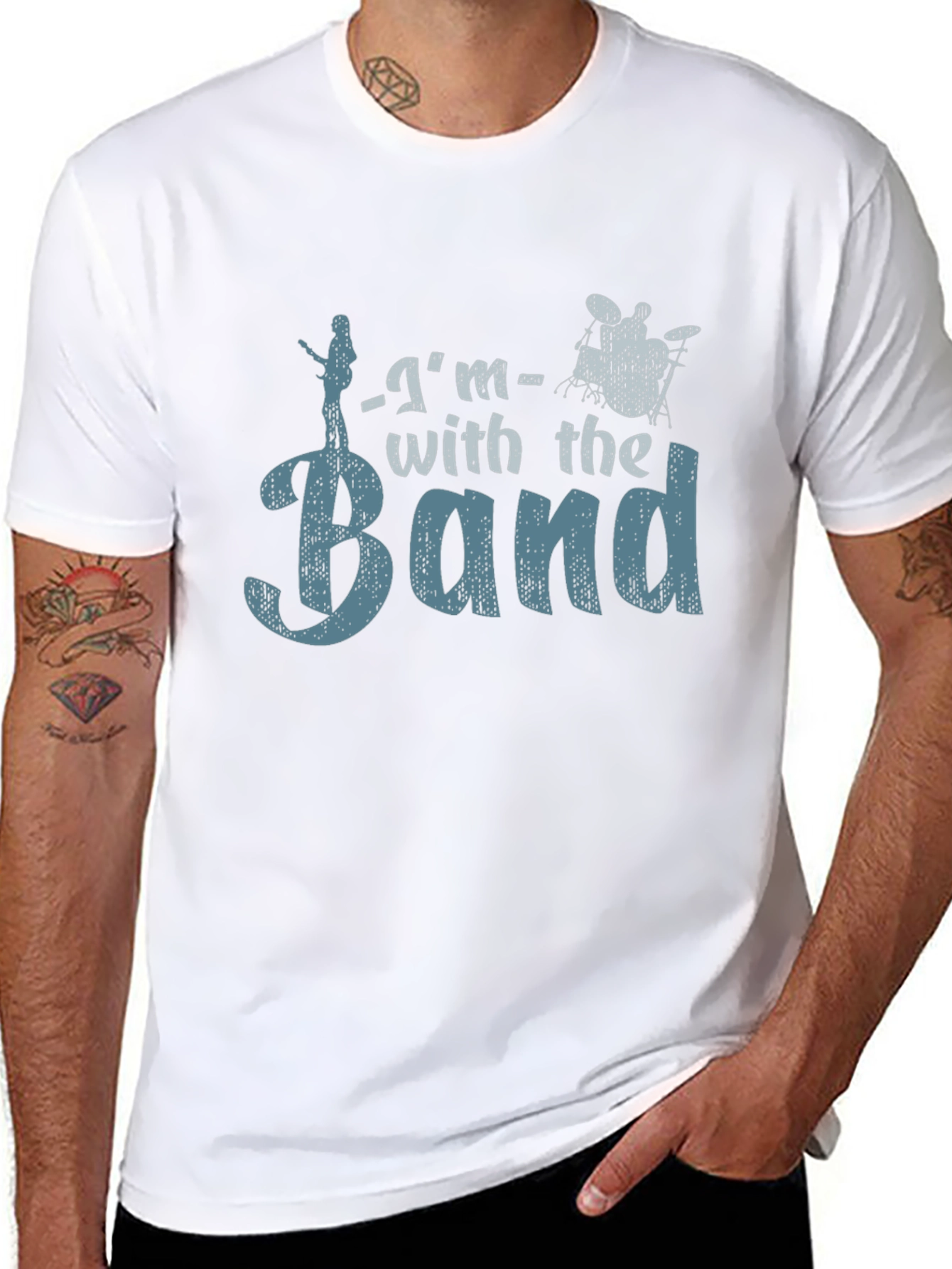 Im With The Band Graphic T-Shirt - Musician Tee