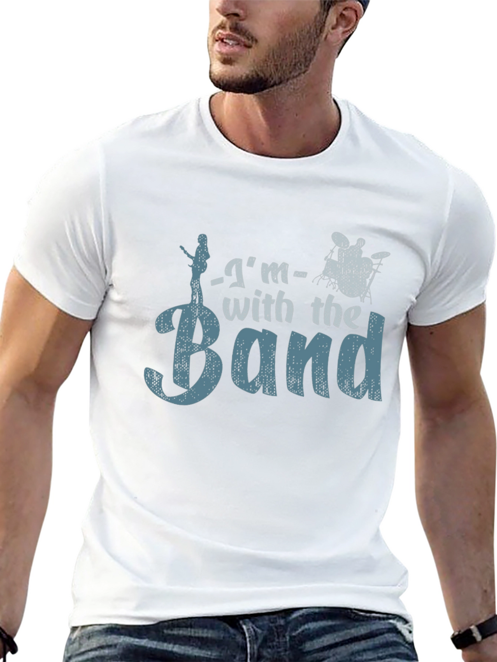 Im With The Band Graphic T-Shirt - Musician Tee