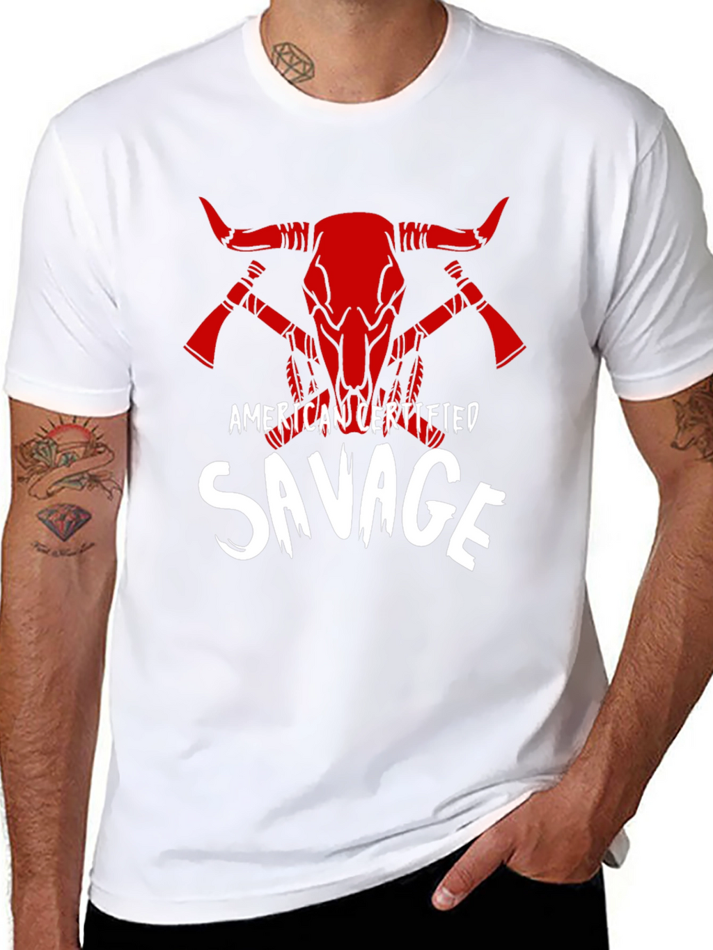 American Certified Savage Graphic Tee