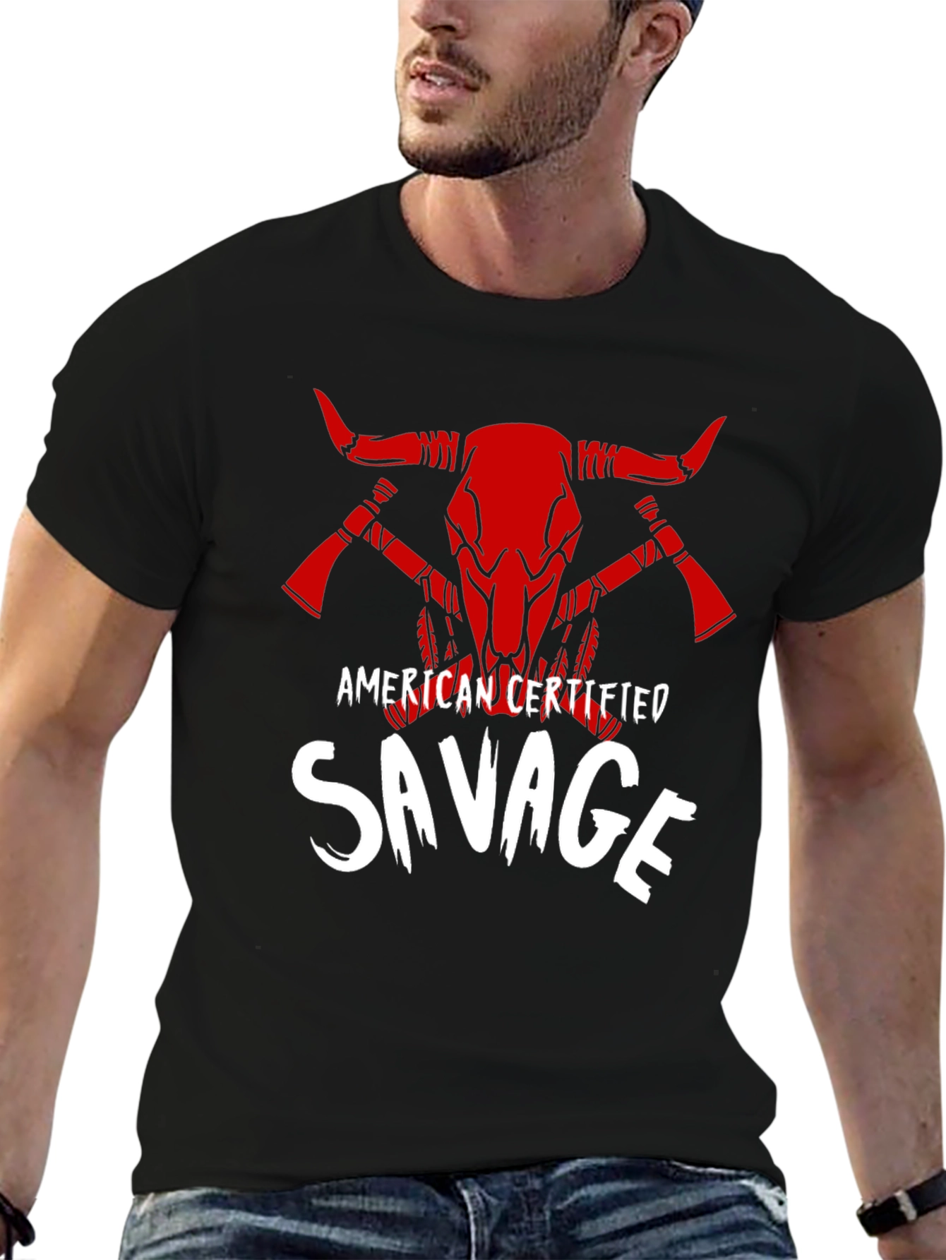 American Certified Savage Graphic Tee