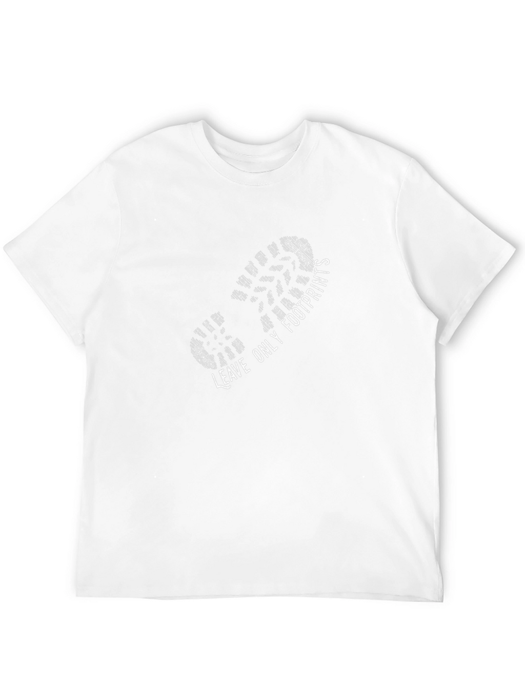 Leave Only Footprints Graphic T-Shirt