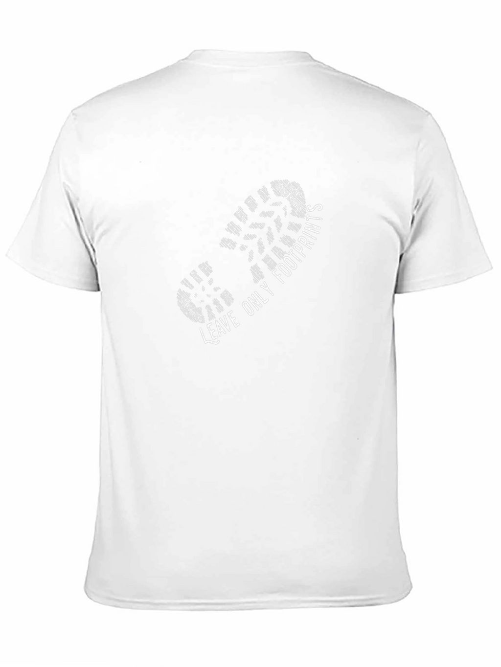 Leave Only Footprints Graphic T-Shirt