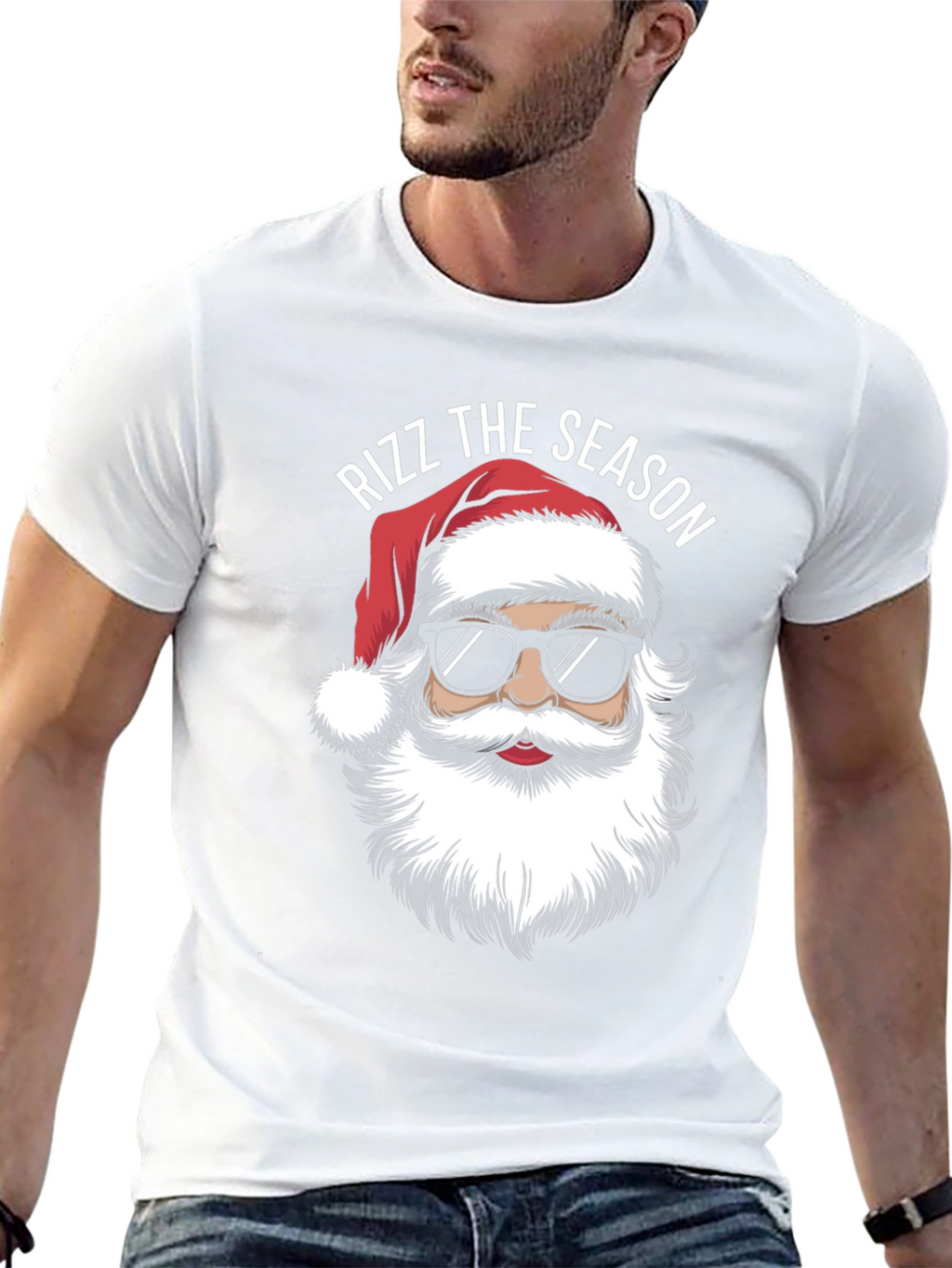 Rizz The Season Santa Graphic Tee