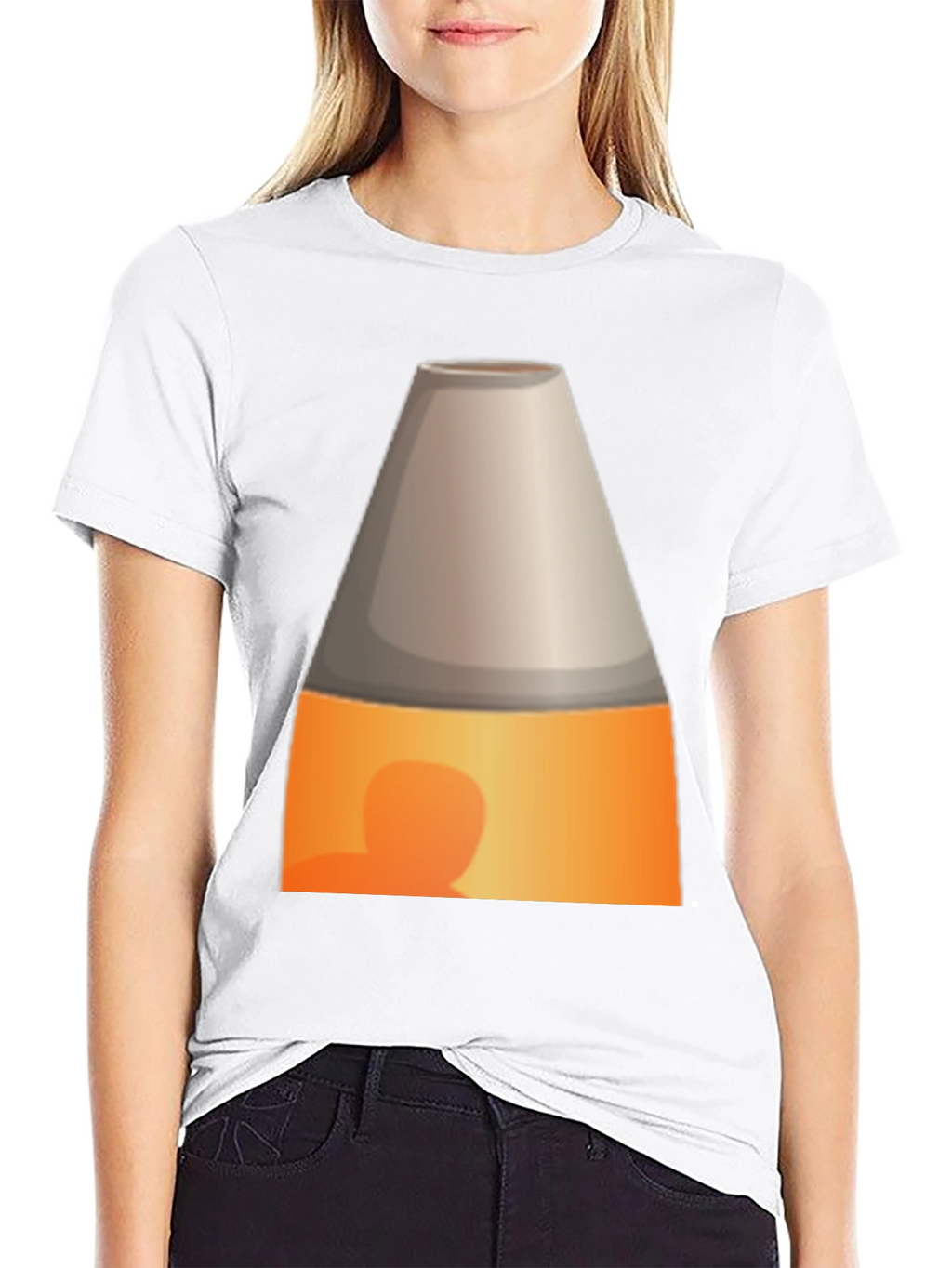 Novelty Lava Lamp Graphic Tee - Black Cotton