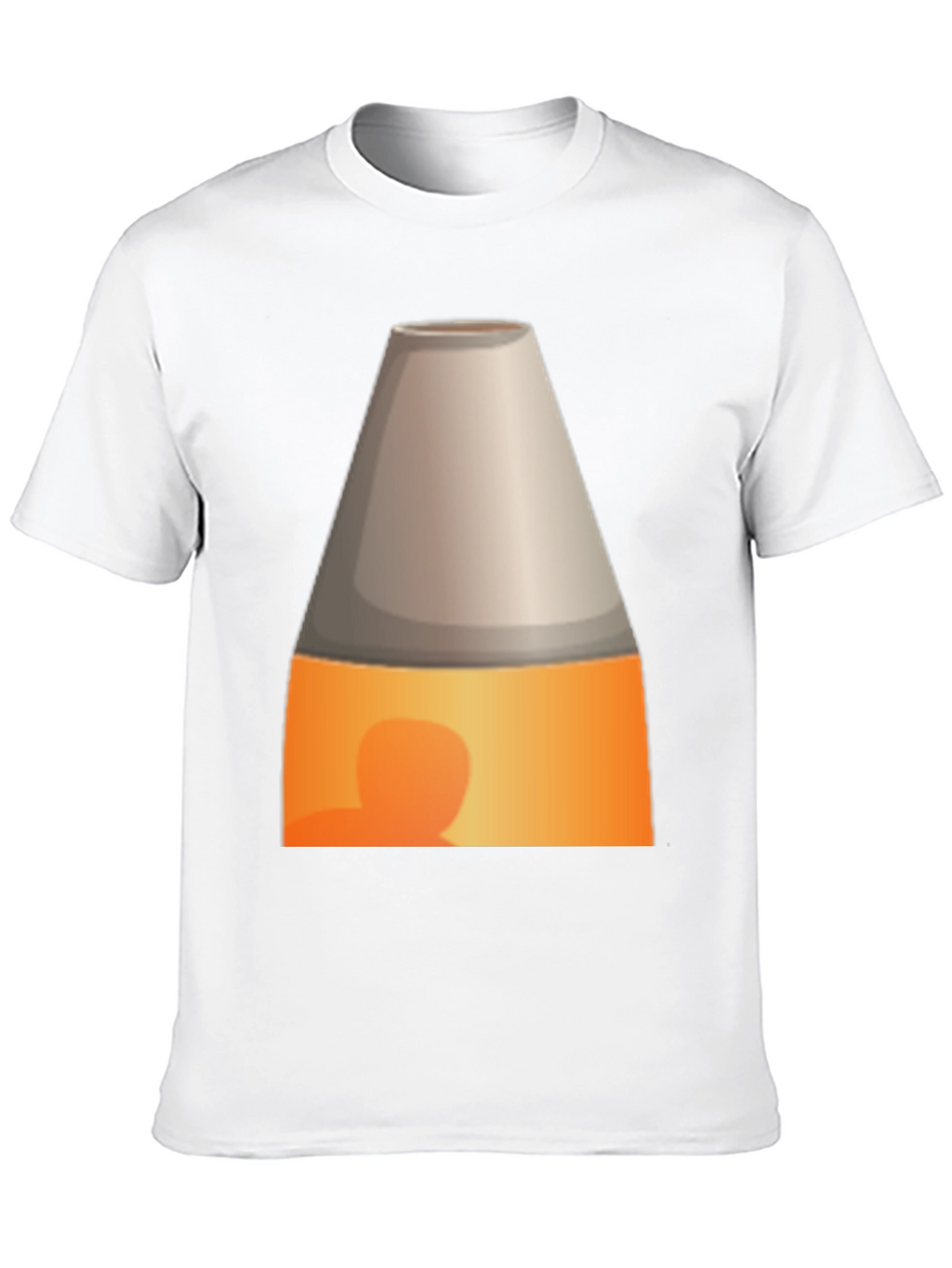 Novelty Lava Lamp Graphic Tee - Black Cotton