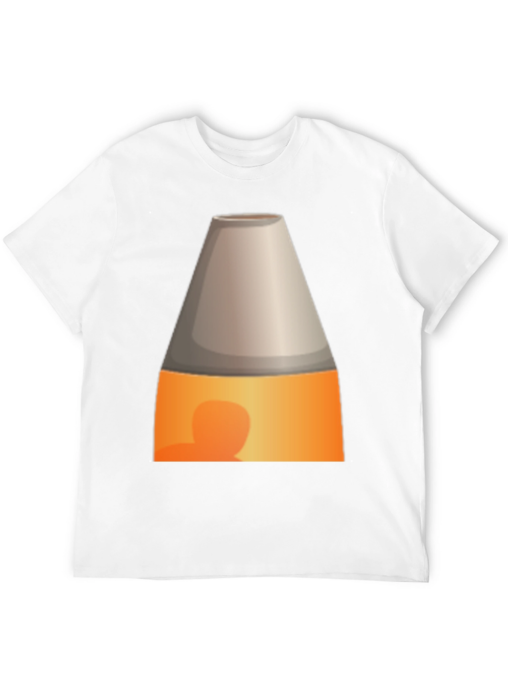 Novelty Lava Lamp Graphic Tee - Black Cotton
