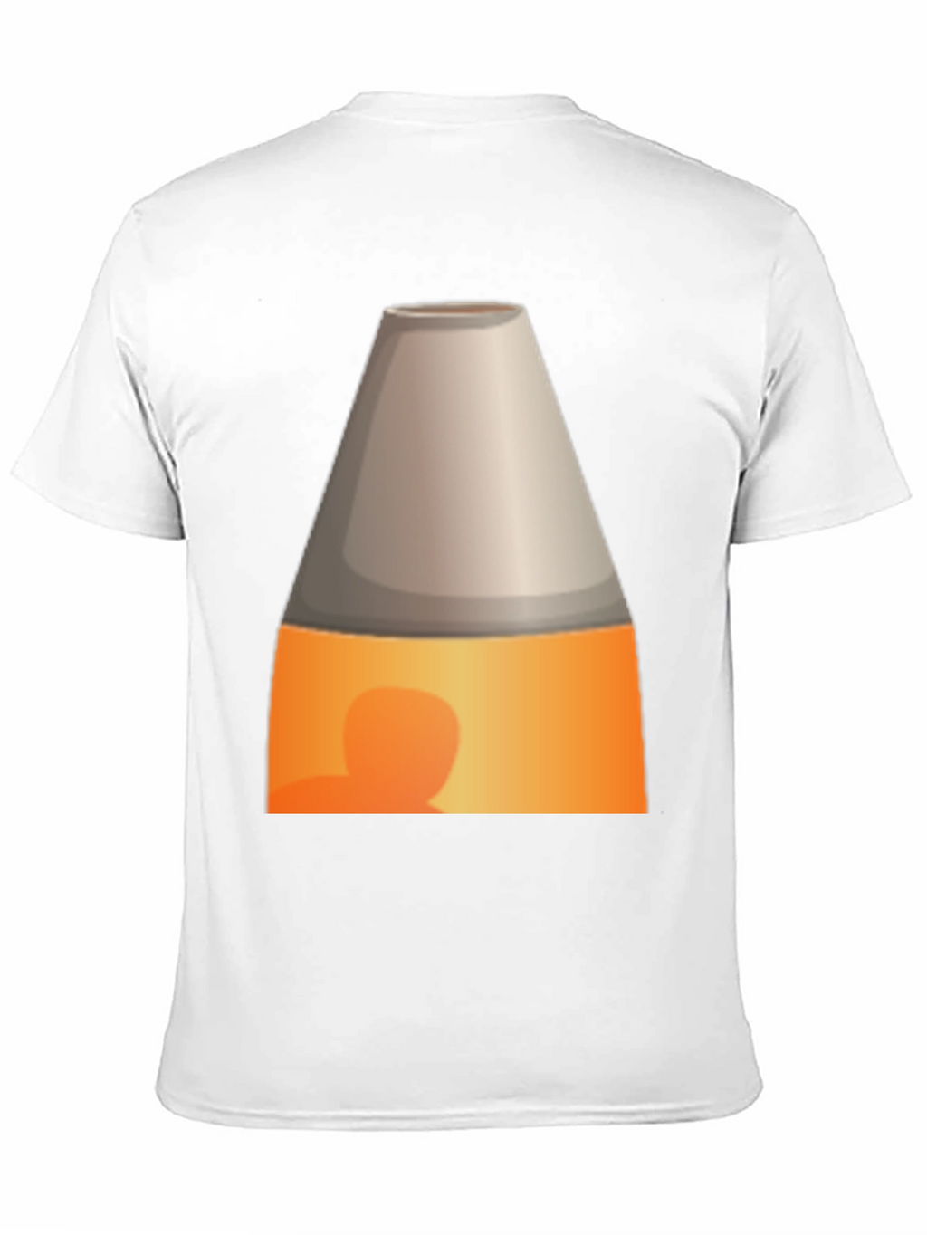 Novelty Lava Lamp Graphic Tee - Black Cotton