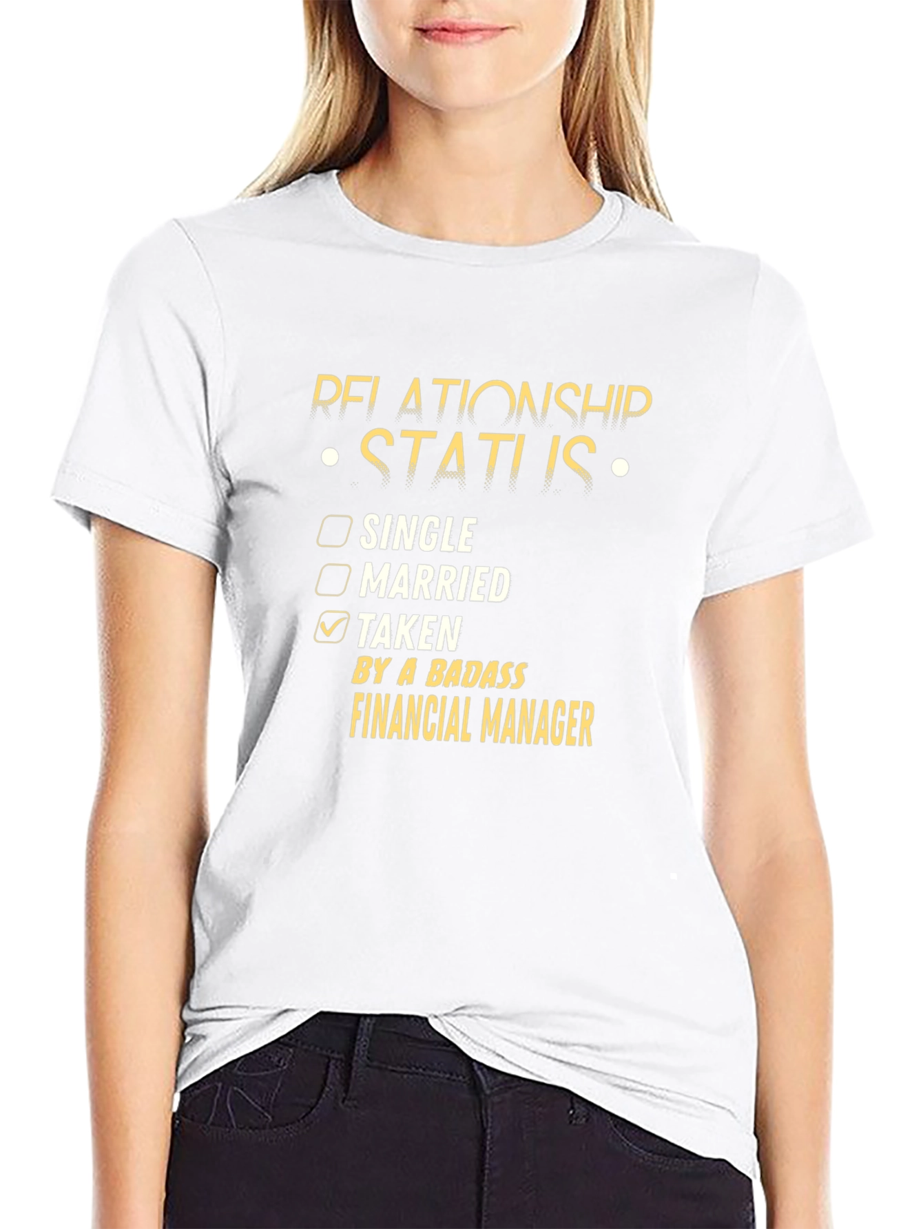 Relationship Status: Taken by a Badass Financial Manager T-Shirt