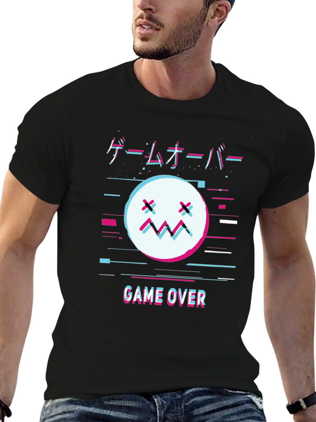 Game Over Graphic Tee - Retro Style