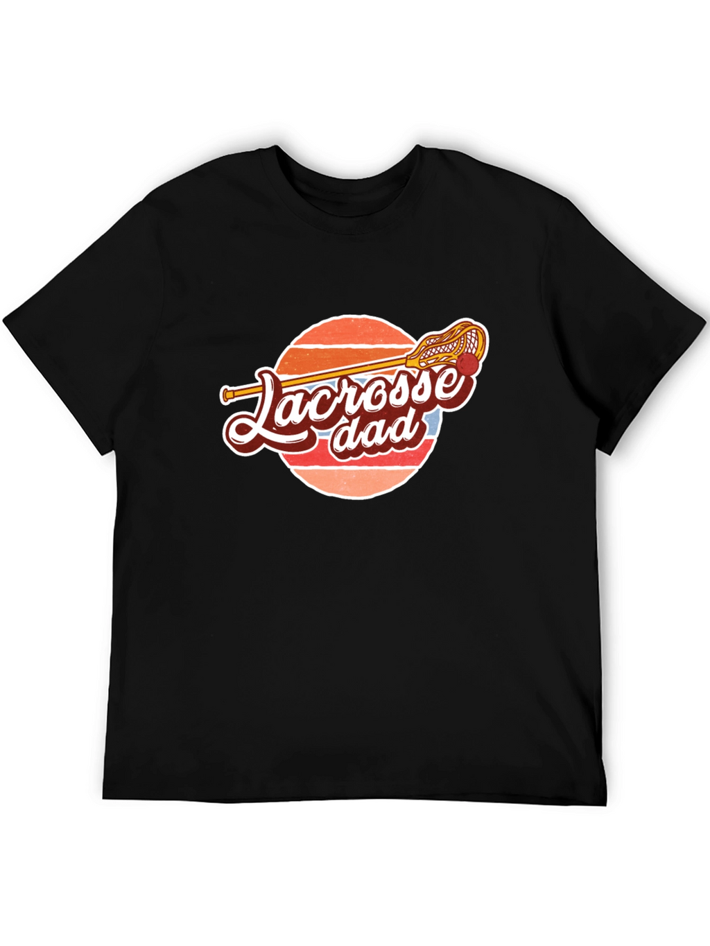 Lacrosse Dad Graphic Tee - Sporty & Stylish