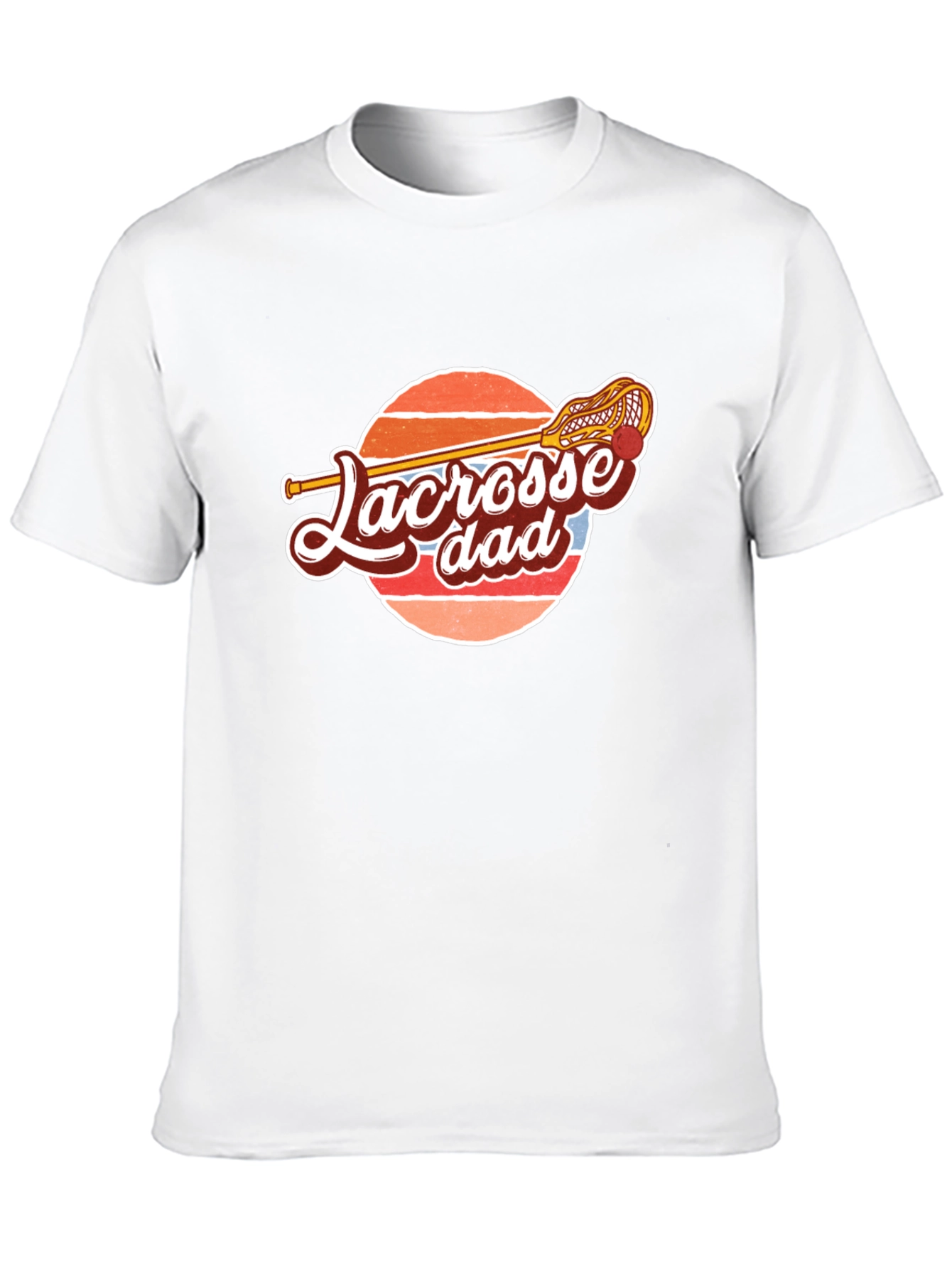 Lacrosse Dad Graphic Tee - Sporty & Stylish
