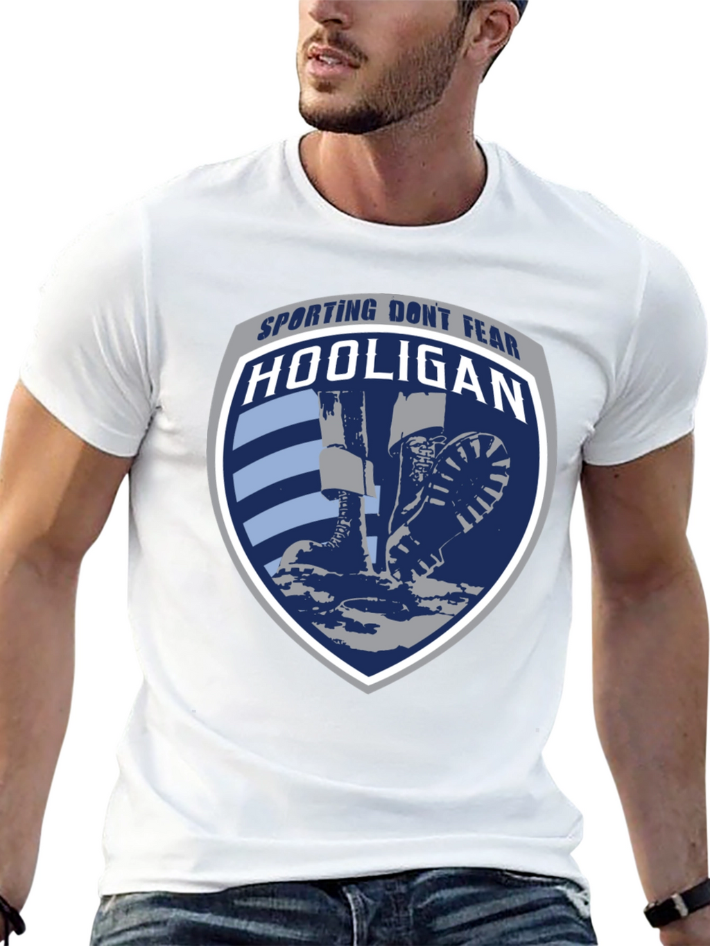 Hooligan Sporting T-Shirt - Casual Style