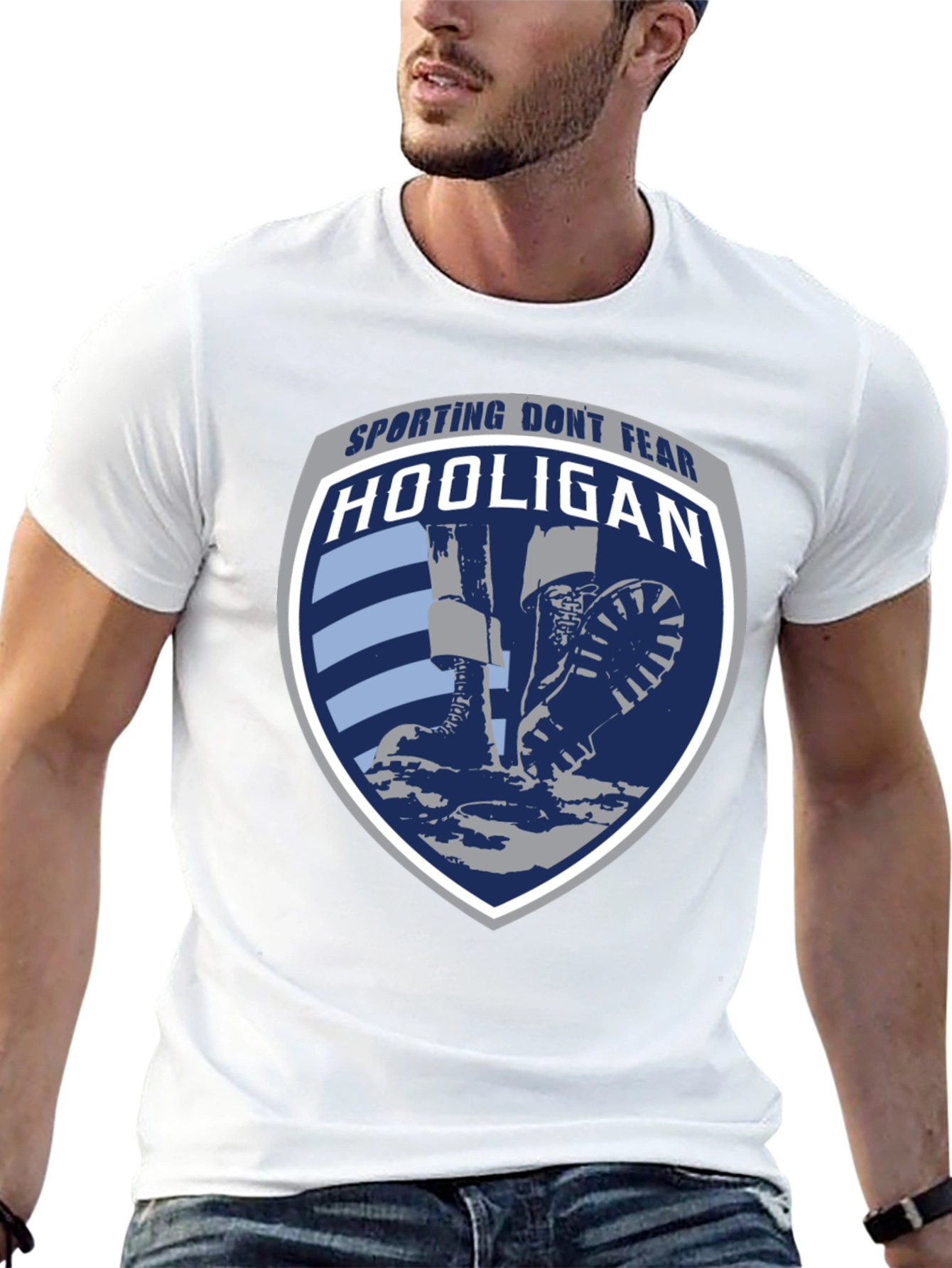 Hooligan Sporting T-Shirt - Casual Style