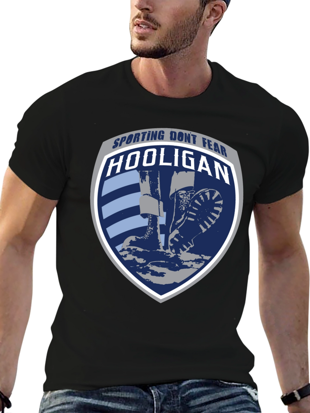 Hooligan Sporting T-Shirt - Casual Style