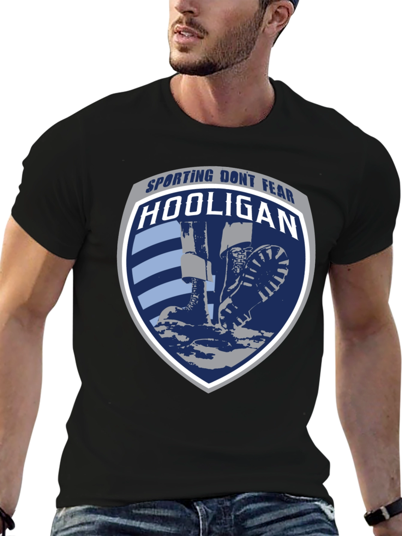 Hooligan Sporting T-Shirt - Casual Style