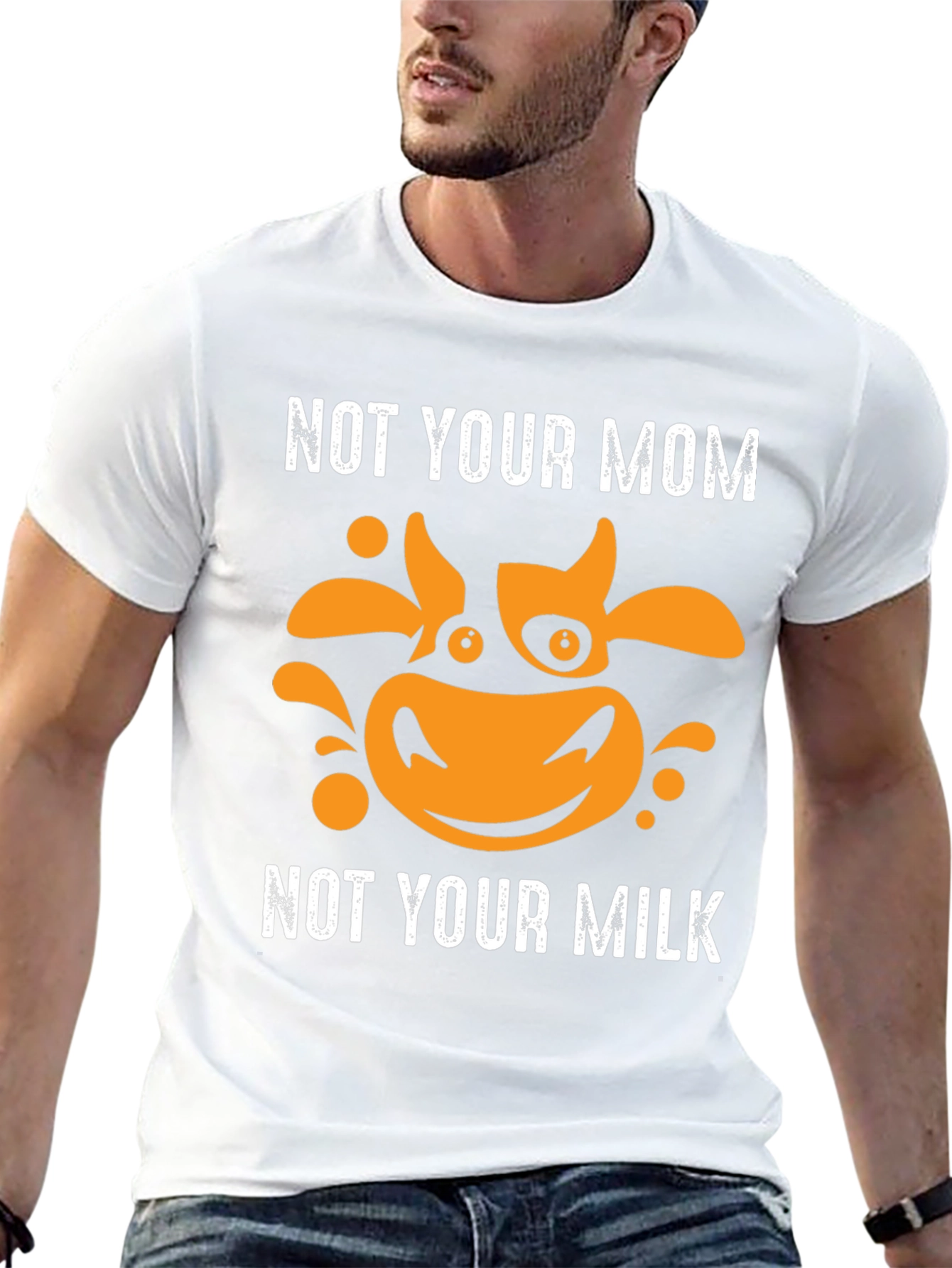 Not Your Mom Not Your Milk Vegan T-Shirt