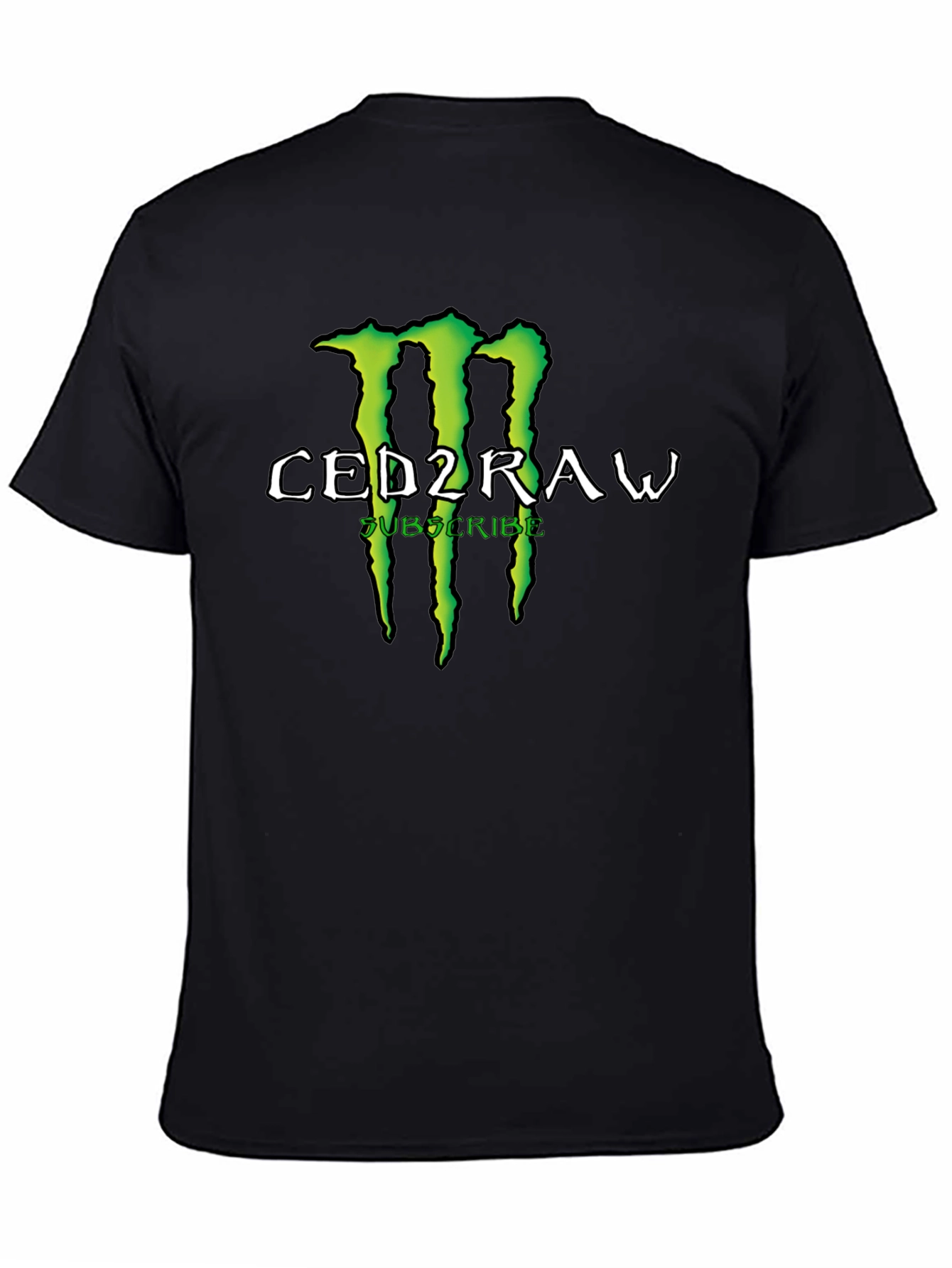 CED2RAW Subscribe Graphic Print T-Shirt