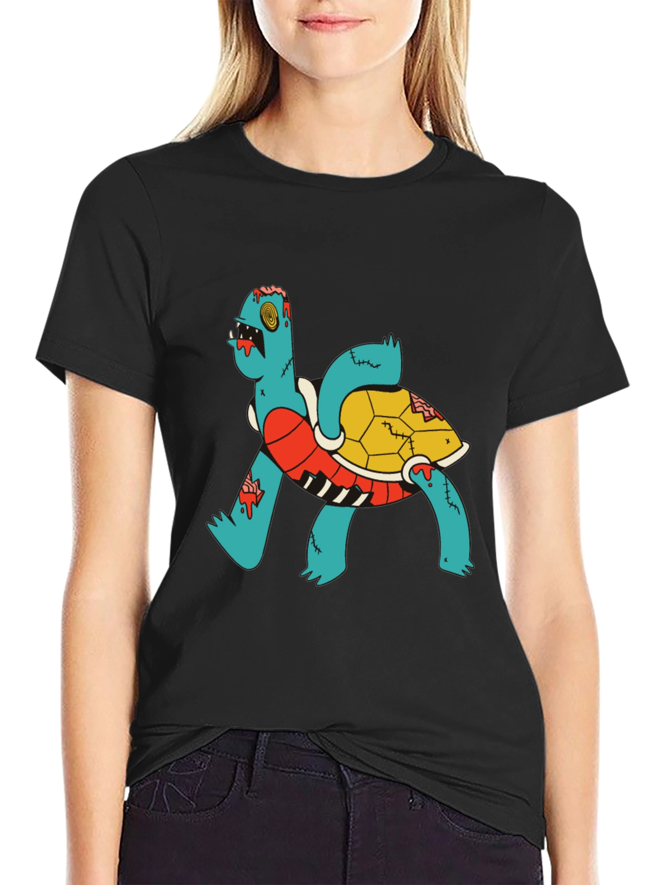 Zombie Turtle Graphic Tee