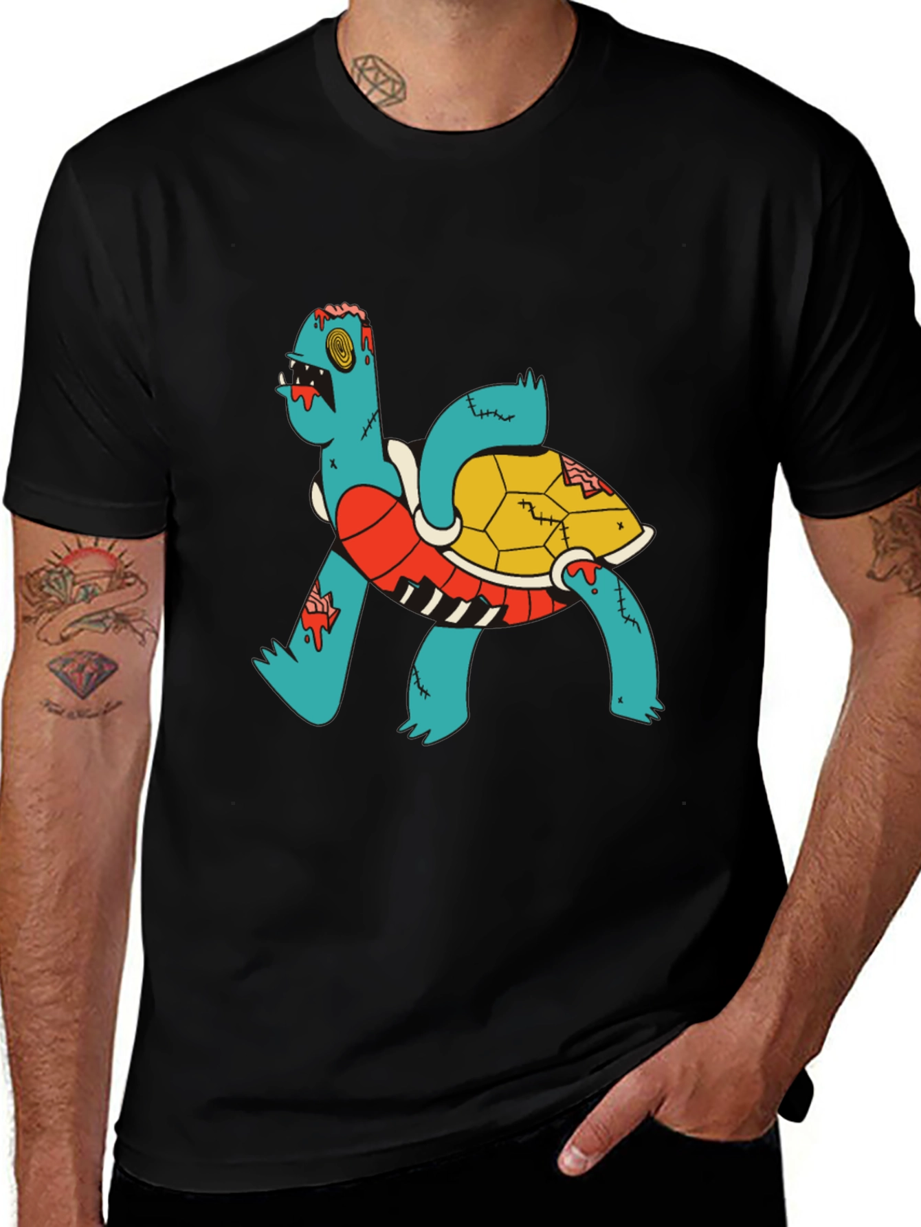 Zombie Turtle Graphic Tee
