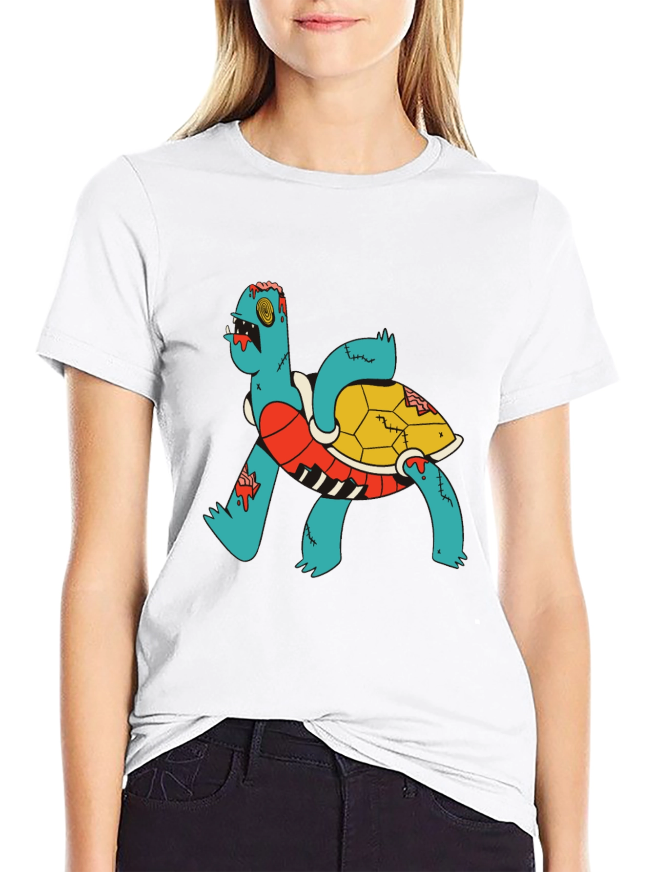 Zombie Turtle Graphic Tee