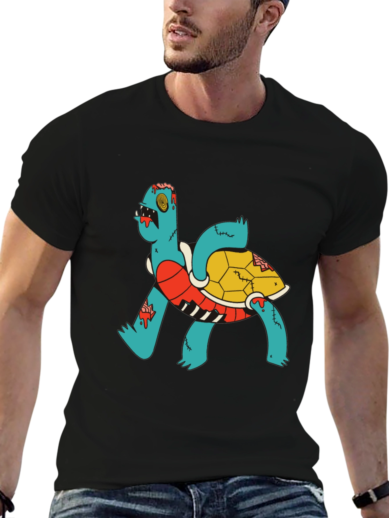 Zombie Turtle Graphic Tee