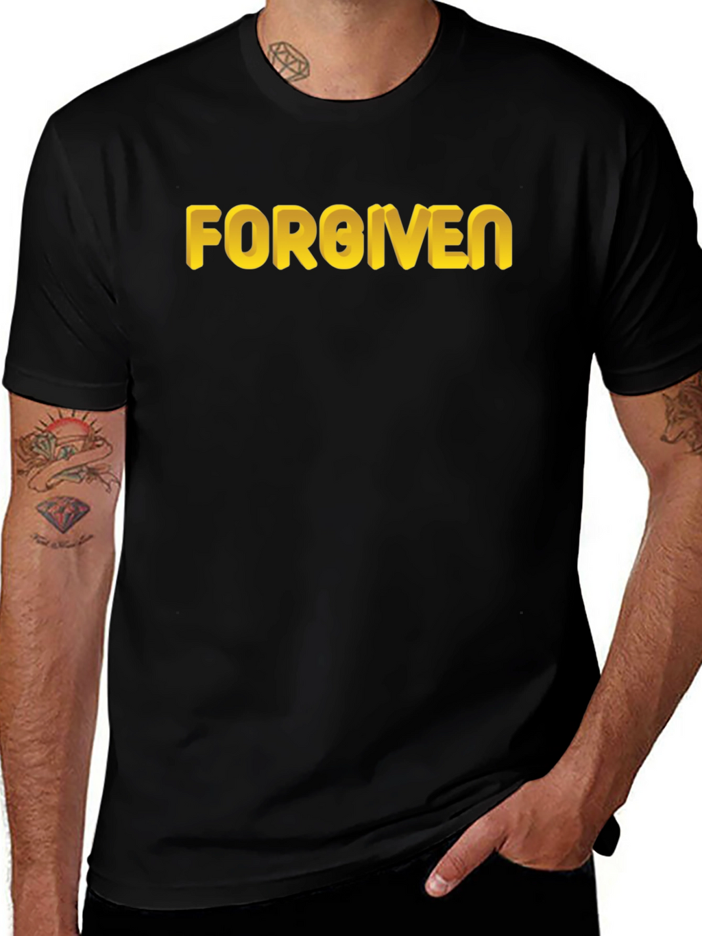 Forgiven T-Shirt - Bold Statement Tee